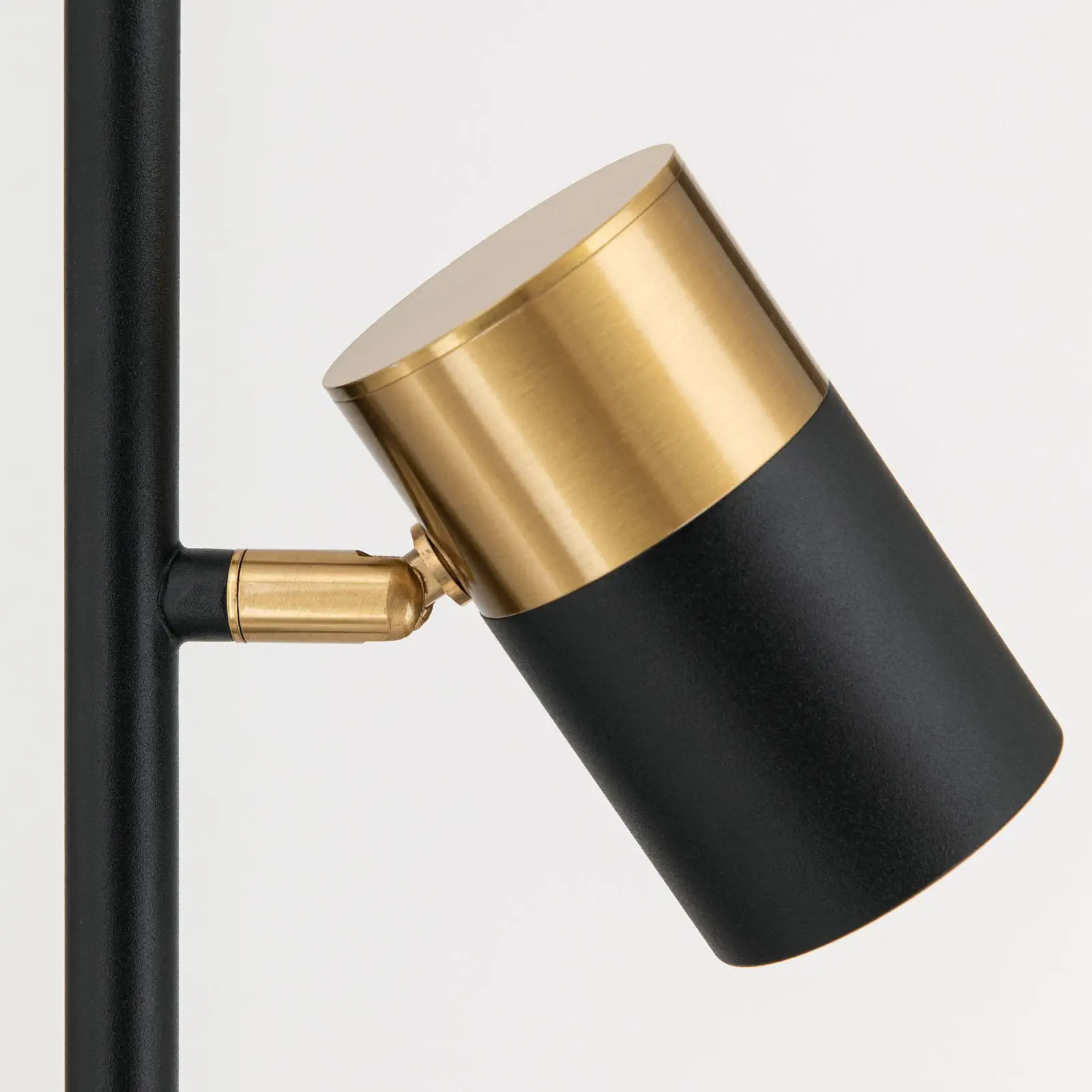 Stona lampa KEVIN, crno-zlatna, rotirajuća glava lampe - 5