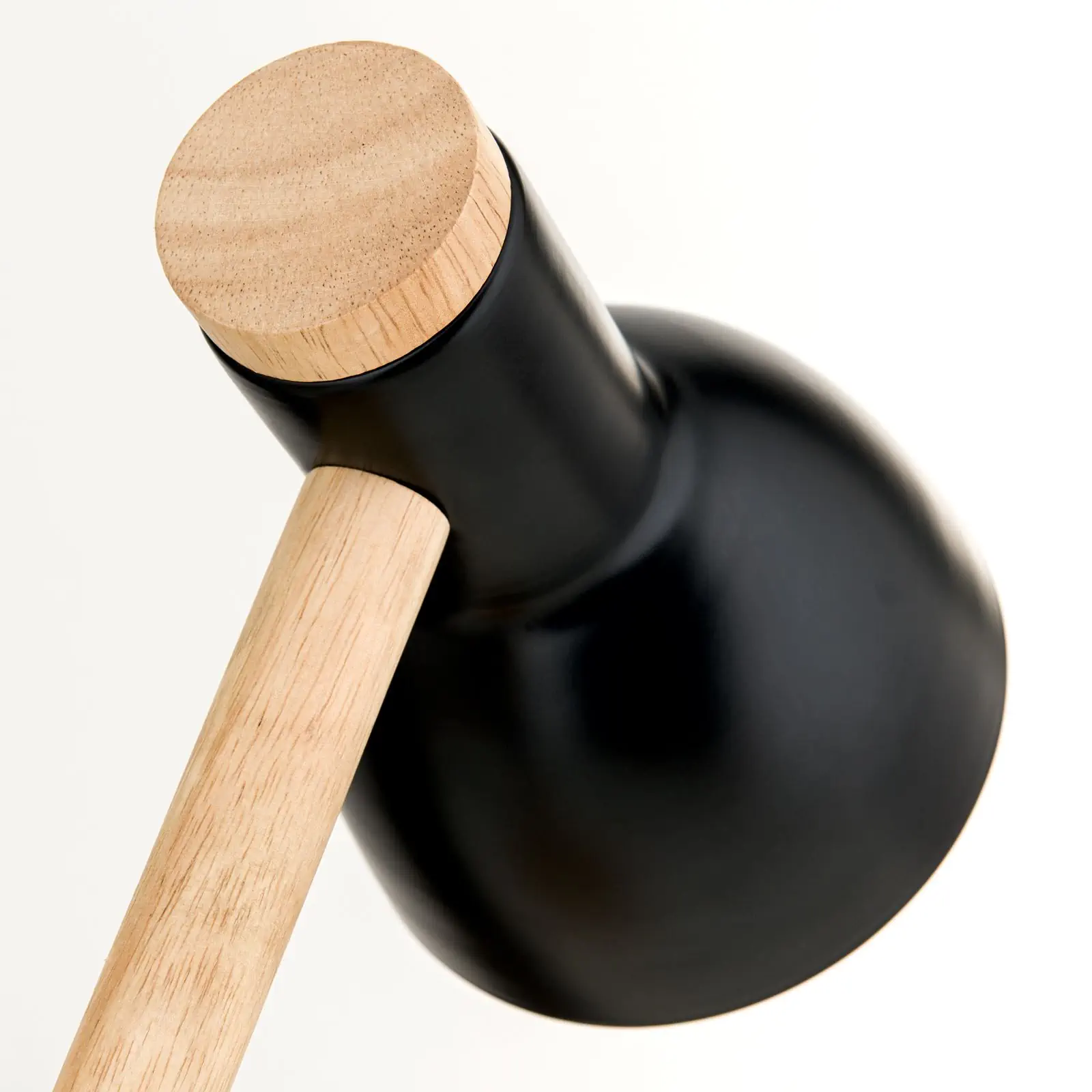 Stona lampa ANIKA, drvo-crna - 6