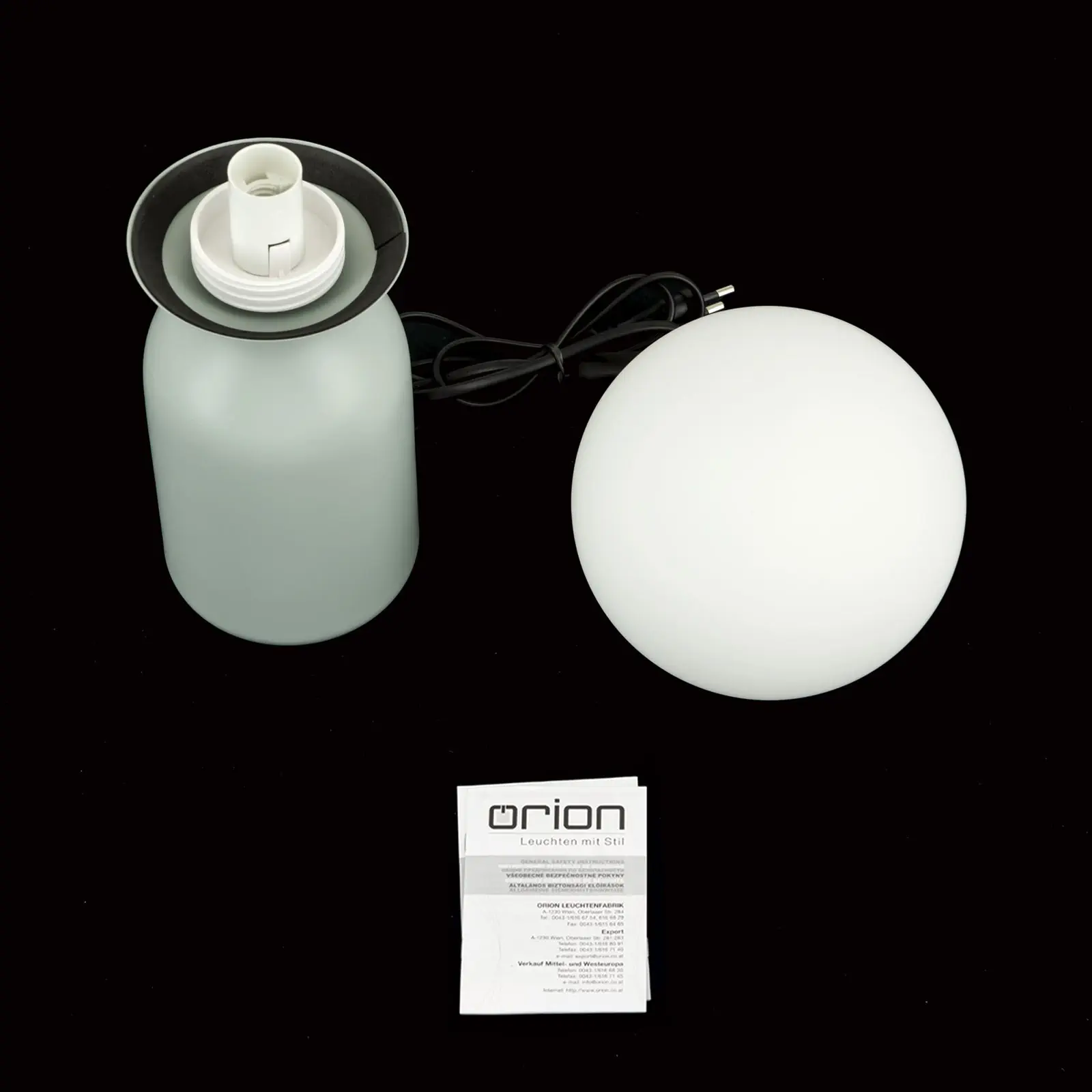 Stona lampa STANLEY, visina 32cm, svetlo zelena - 8