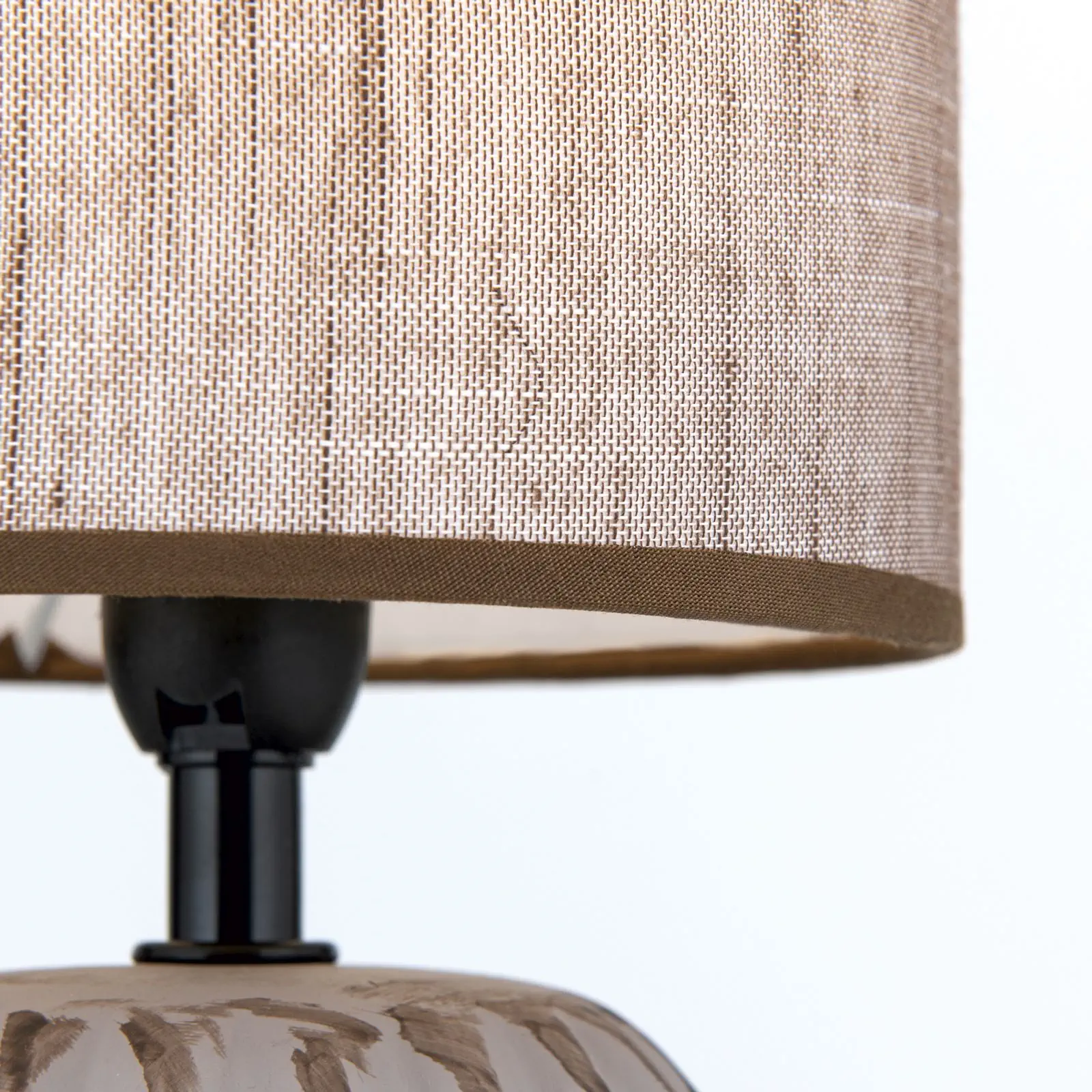 Stona lampa PINIA, visina 27,5 cm, braon - 6