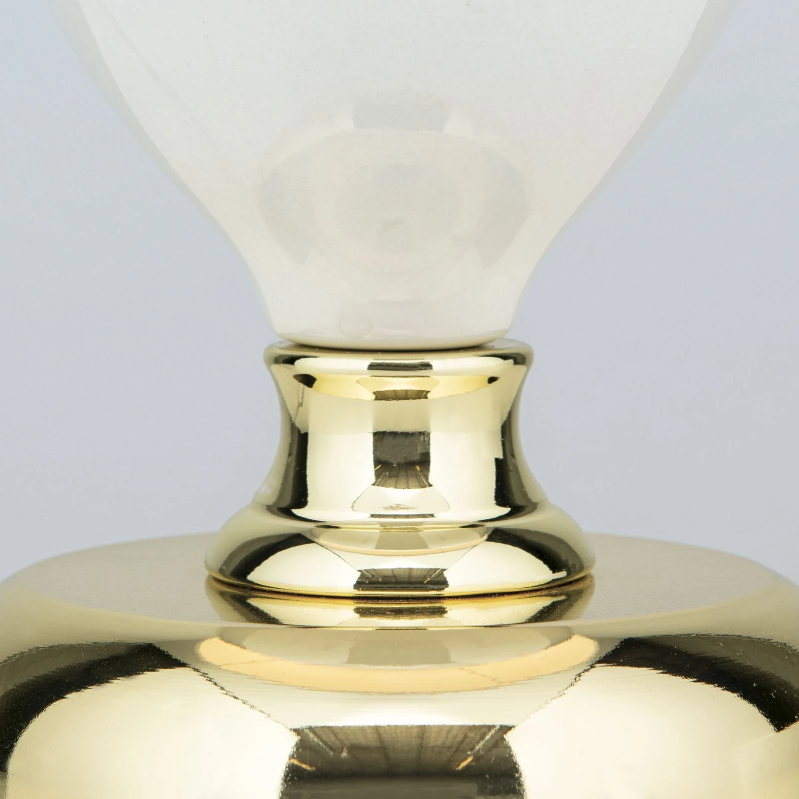 Stona lampa OVUM, visina 48 cm, zlatna - 6