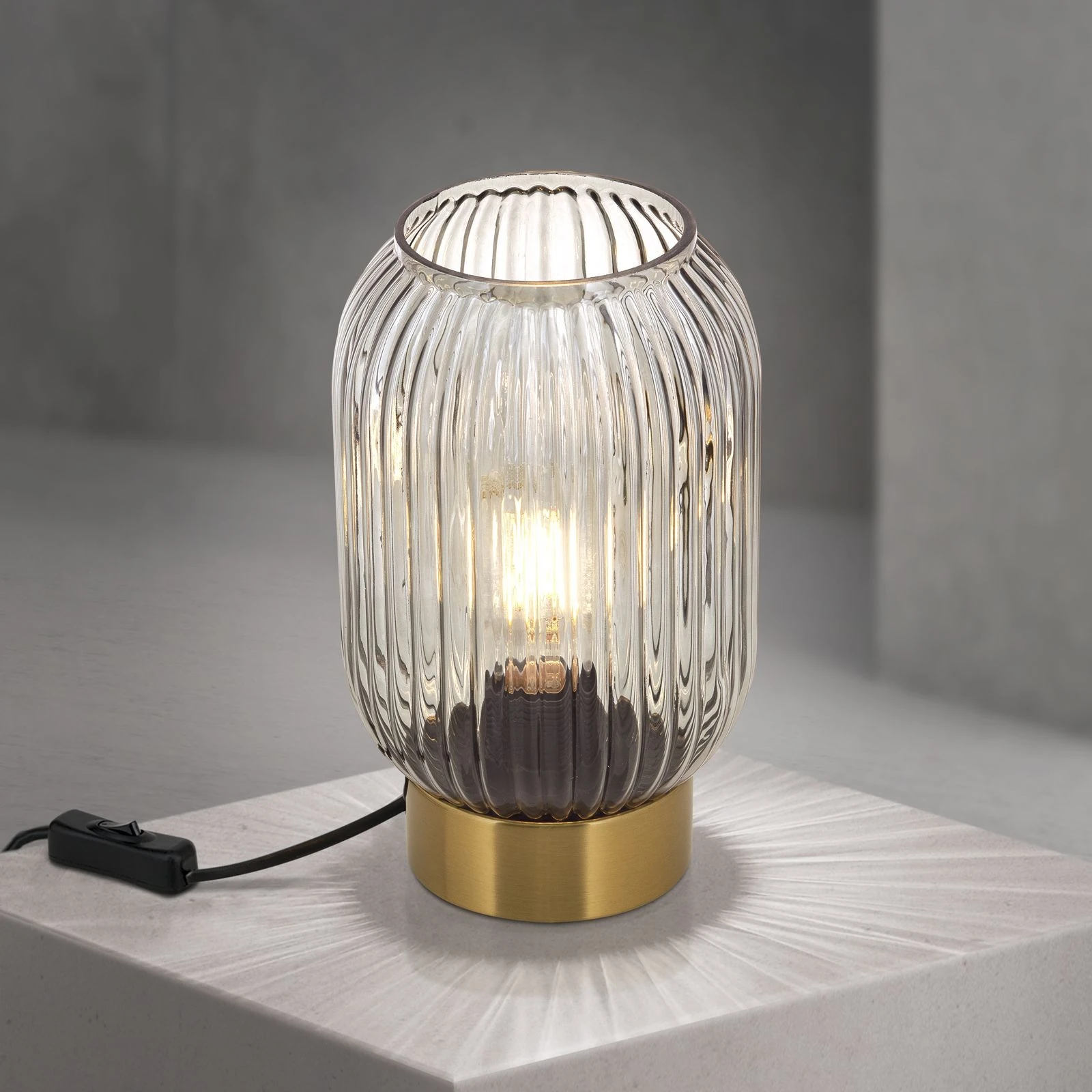 Stona lampa CARNEVAL, visina 23,5 cm, boja dima - 2