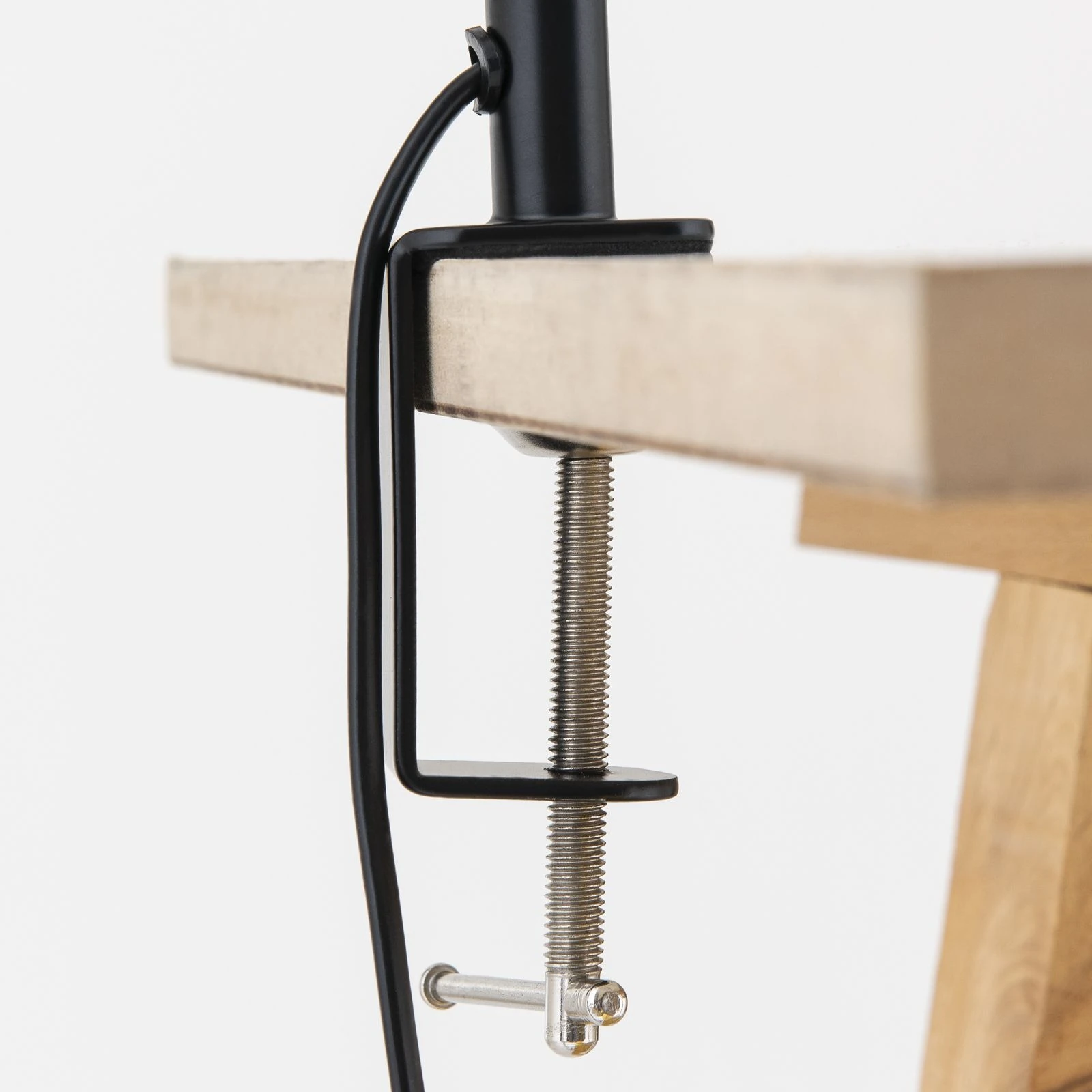 Lampa sa stezaljkom DOTTY, fleksibilna, kaki - 5