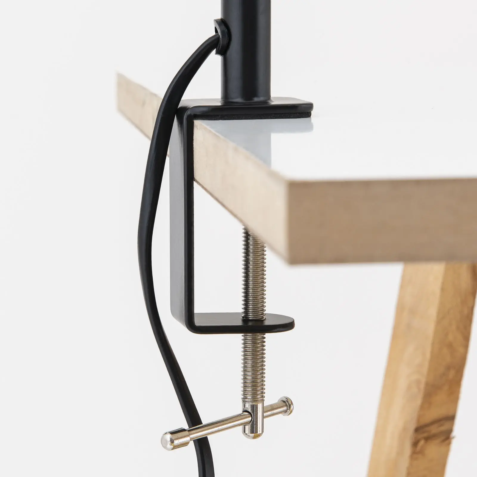 Lampa sa stezaljkom DOTTY, fleksibilna, crni mesing - 5