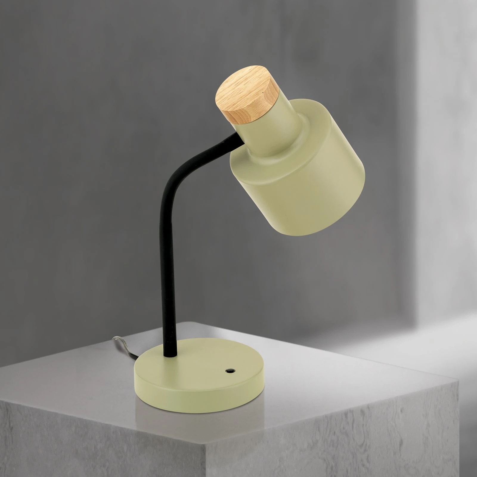 Stona lampa GILI, height 35 cm, svetlo zelena - 2