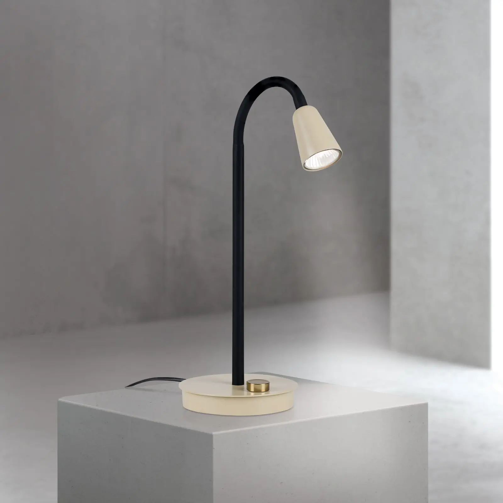 Stona lampa DOTTY, kaki - 1