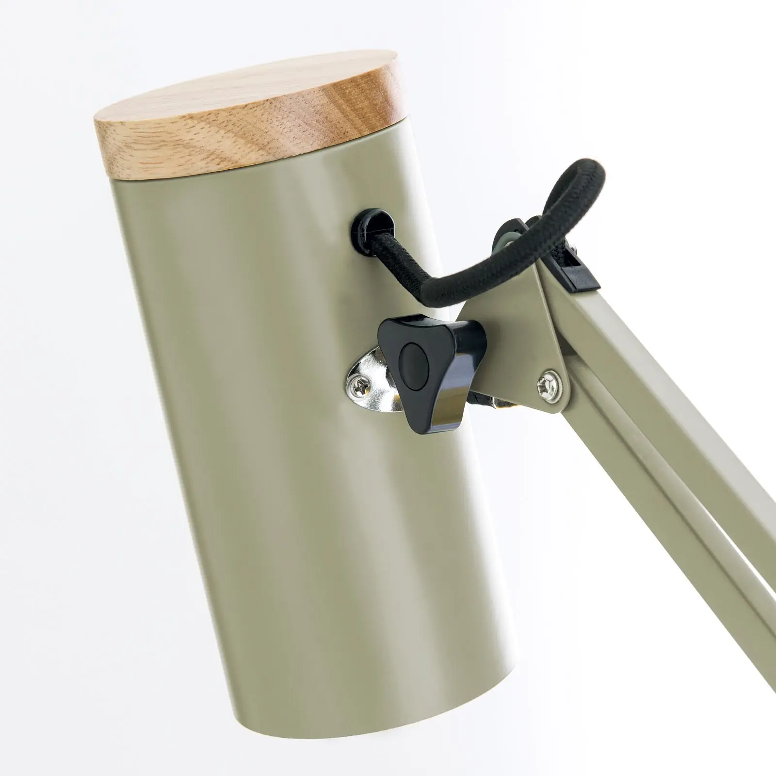 Opružna lampa GILI sa steznim nosačem, svetlo zelena - 5