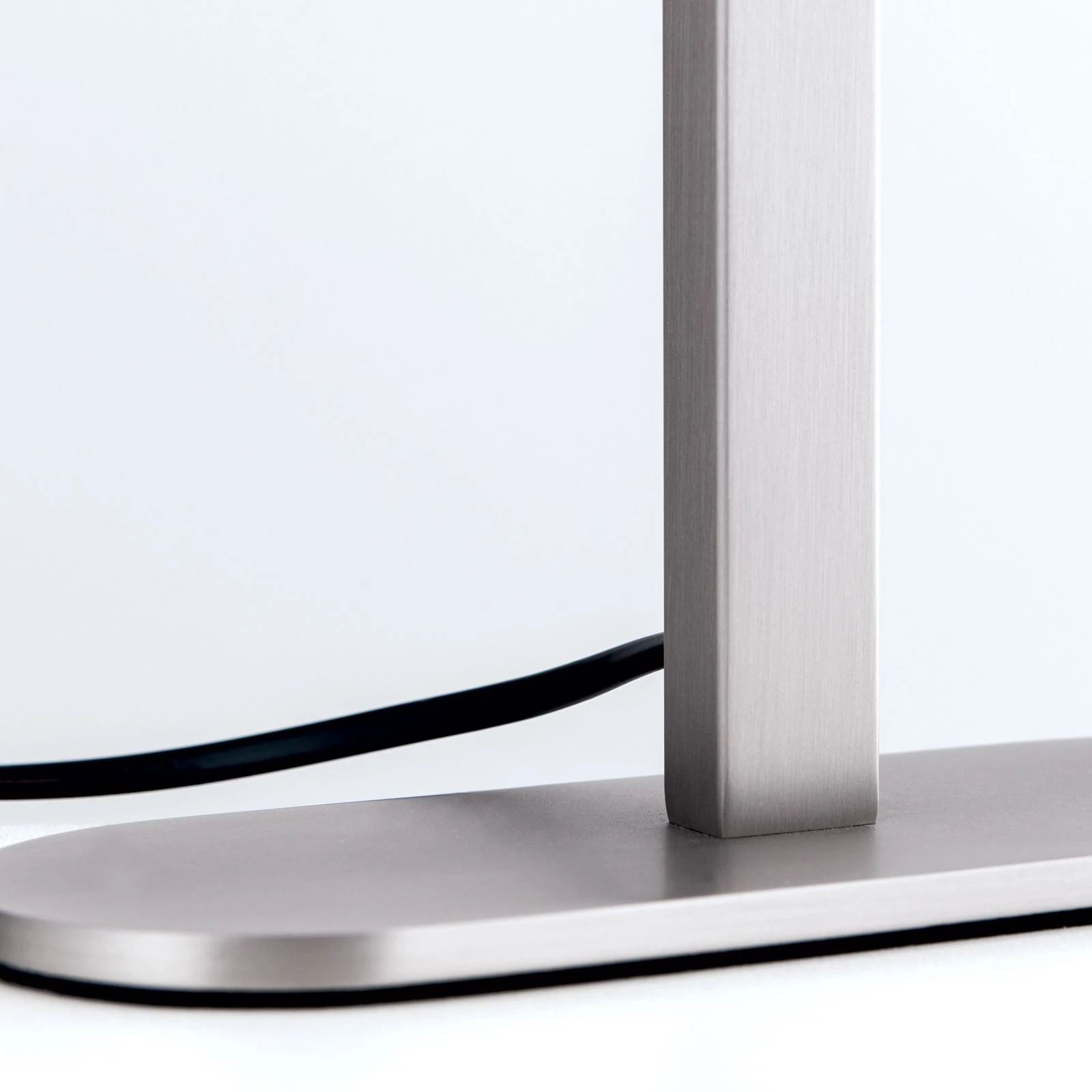 LED stona lampa AUFTAKT, saten, sa crnim abažurom - 5