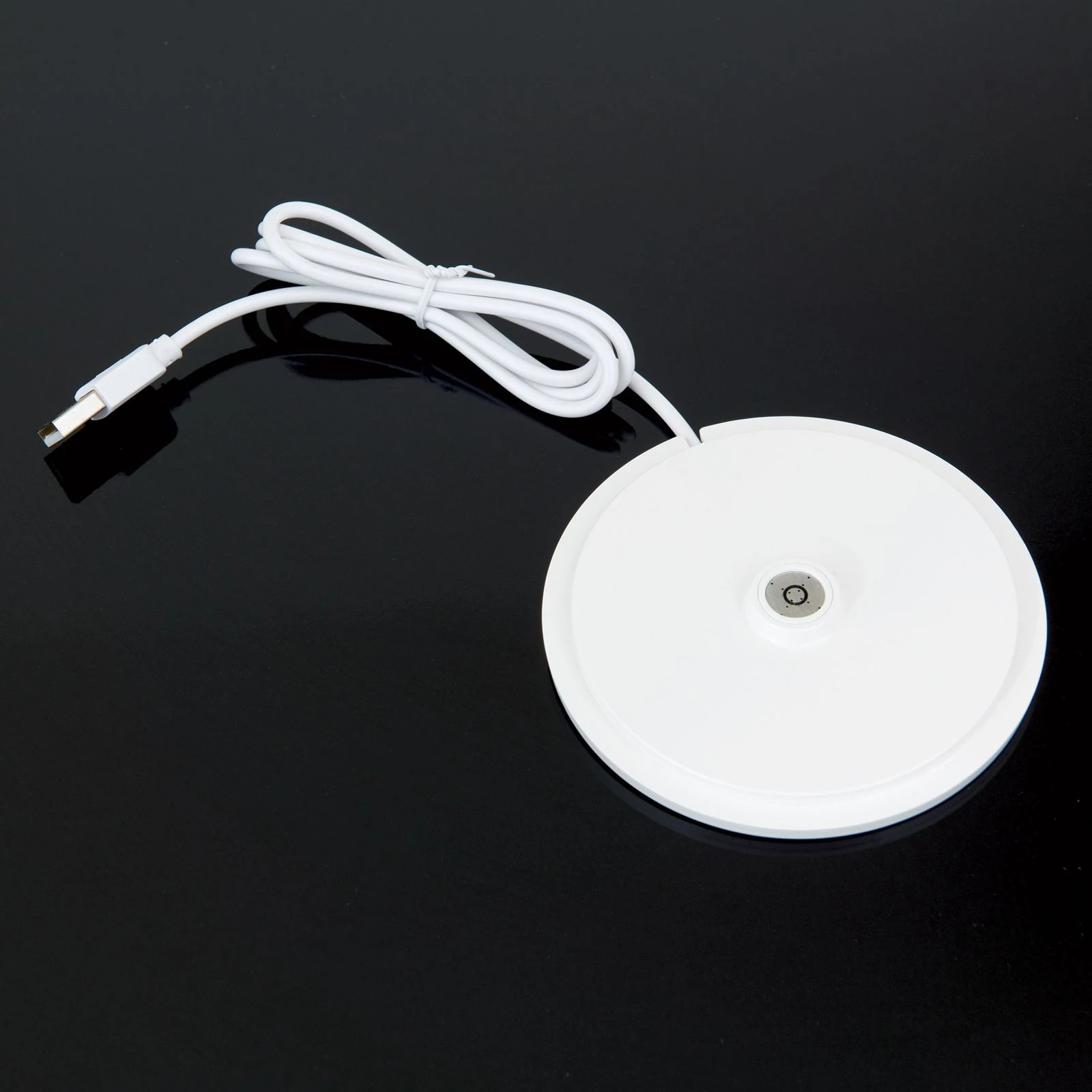 LED punjiva baterijska stona lampa CHANDELLE, bela - 6