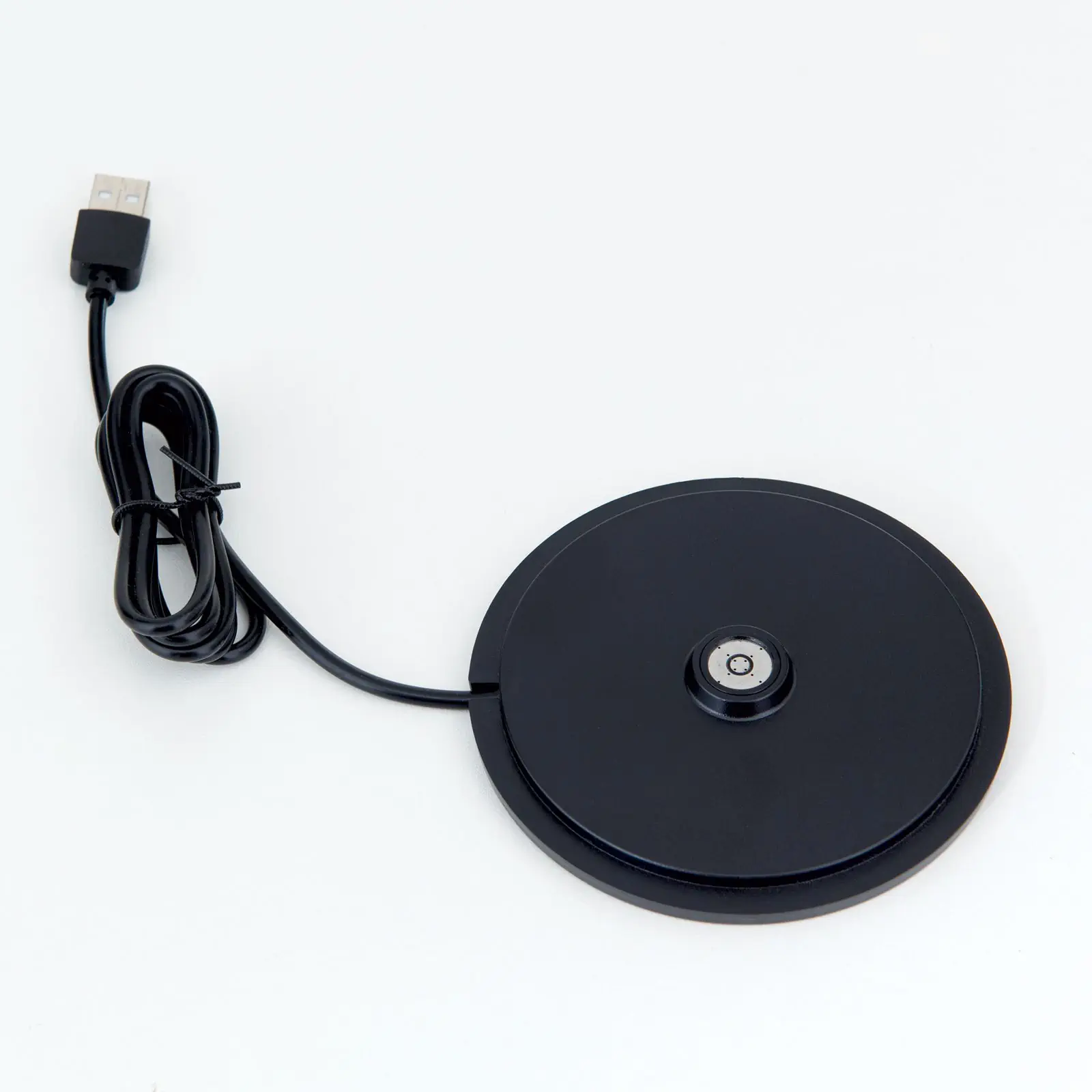 LED punjiva baterijska stona lampa CHANDELLE, crna - 6