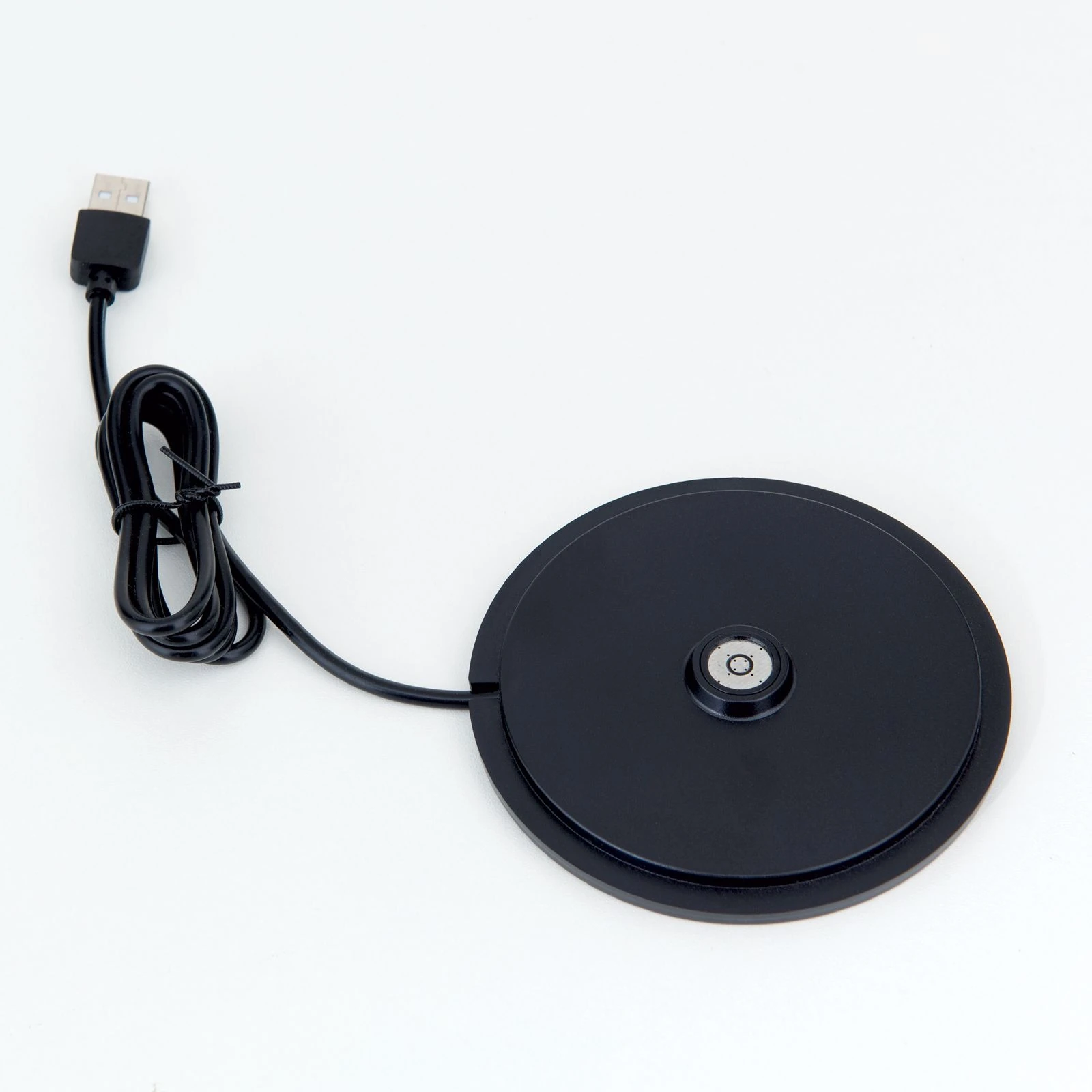 LED punjiva baterijska stona lampa CHANDELLE, rđasto braon - 6