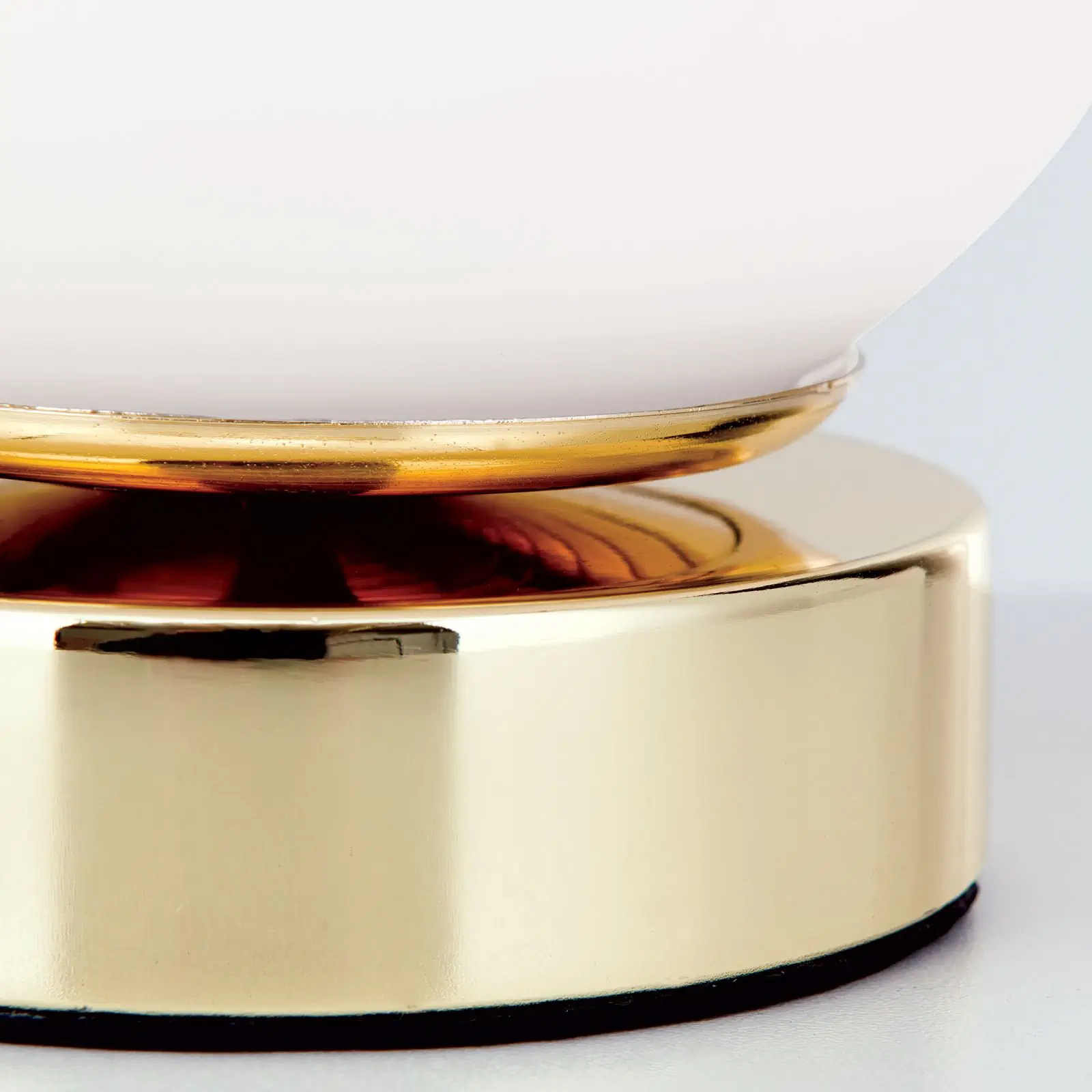 Stona lampa TRICIA, zlatna sa opal mat staklenim abažurom - 6