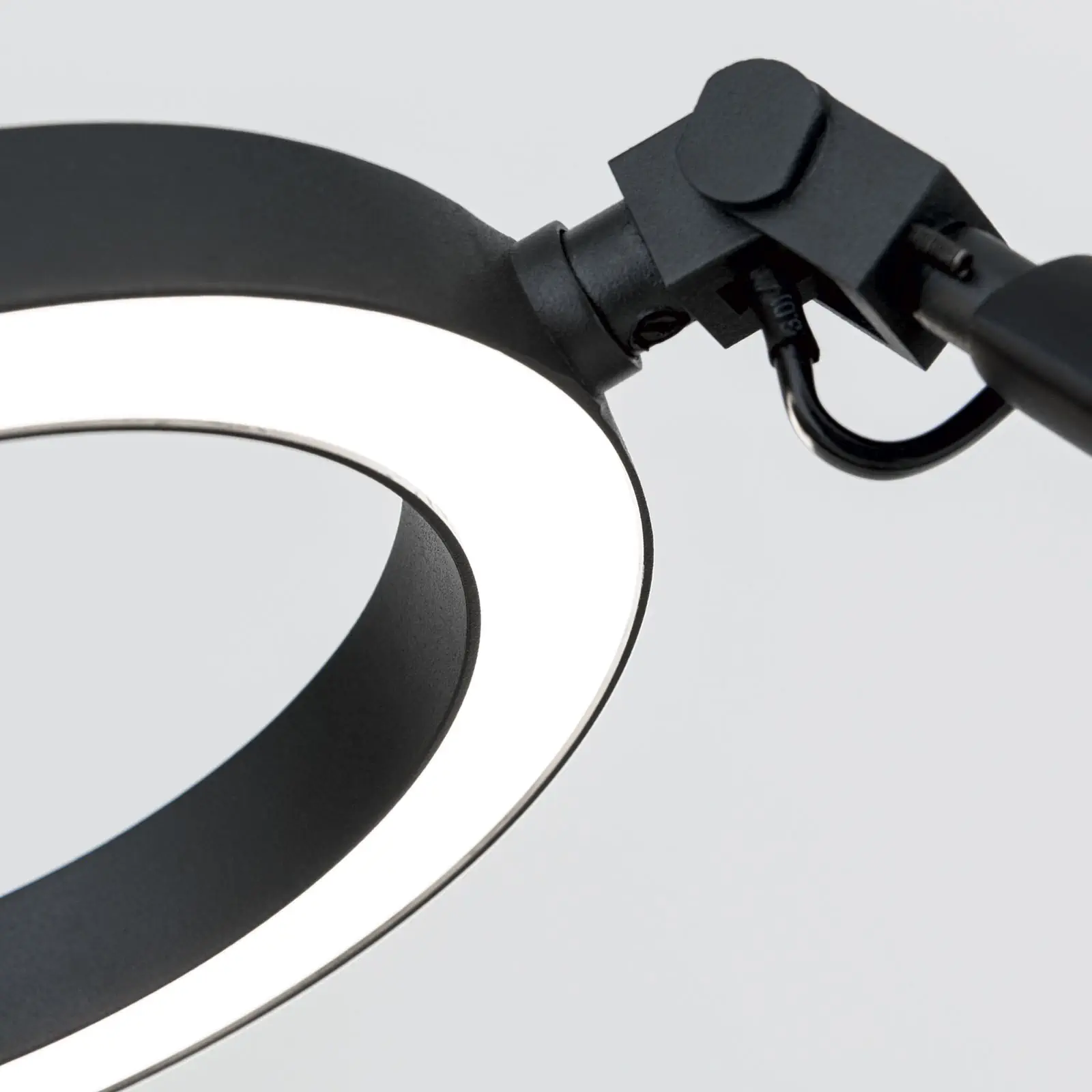 LED stona lampa RINGO, height 40-75 cm, crna - 5