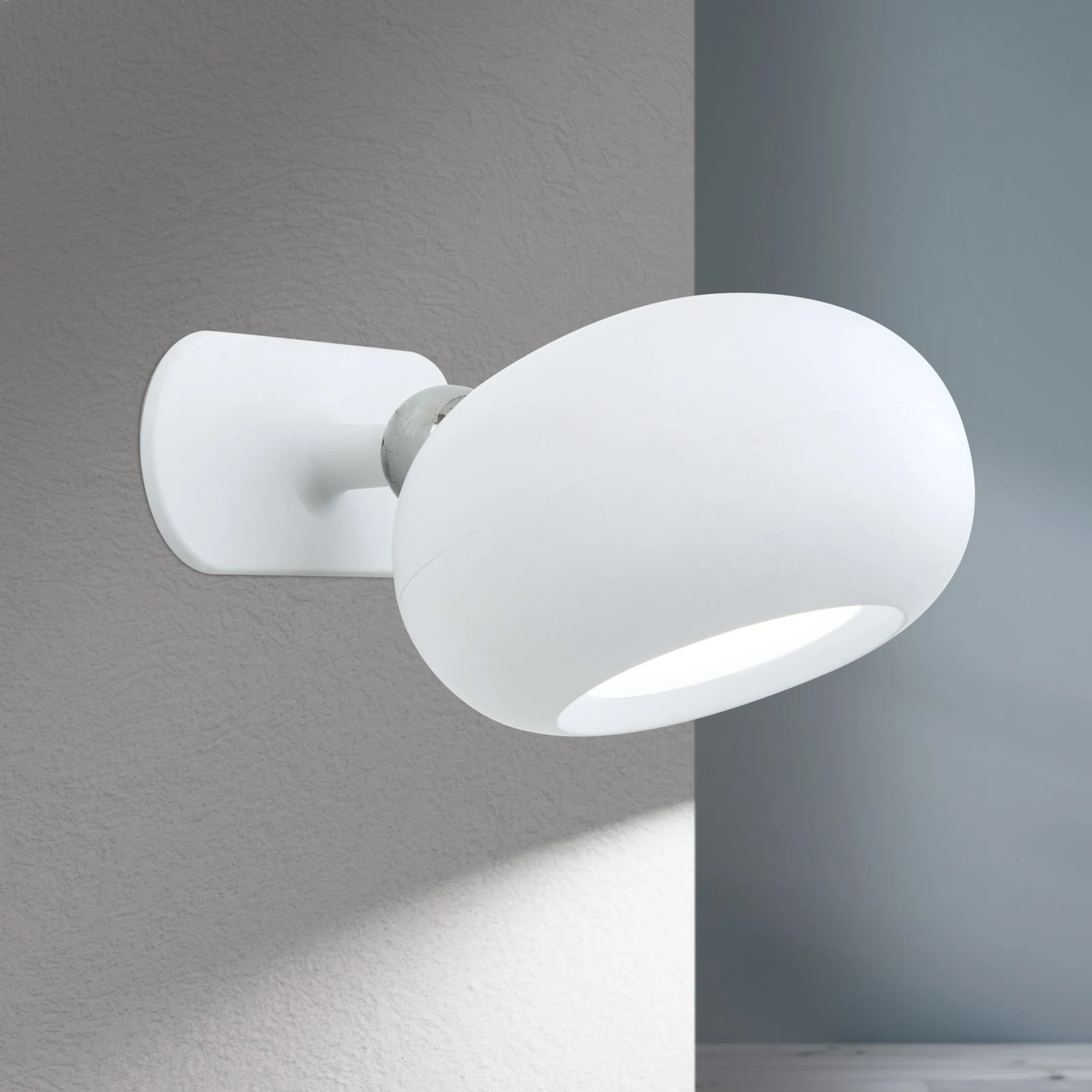 LED punjiva baterijska lampa KERBY, bela - 2