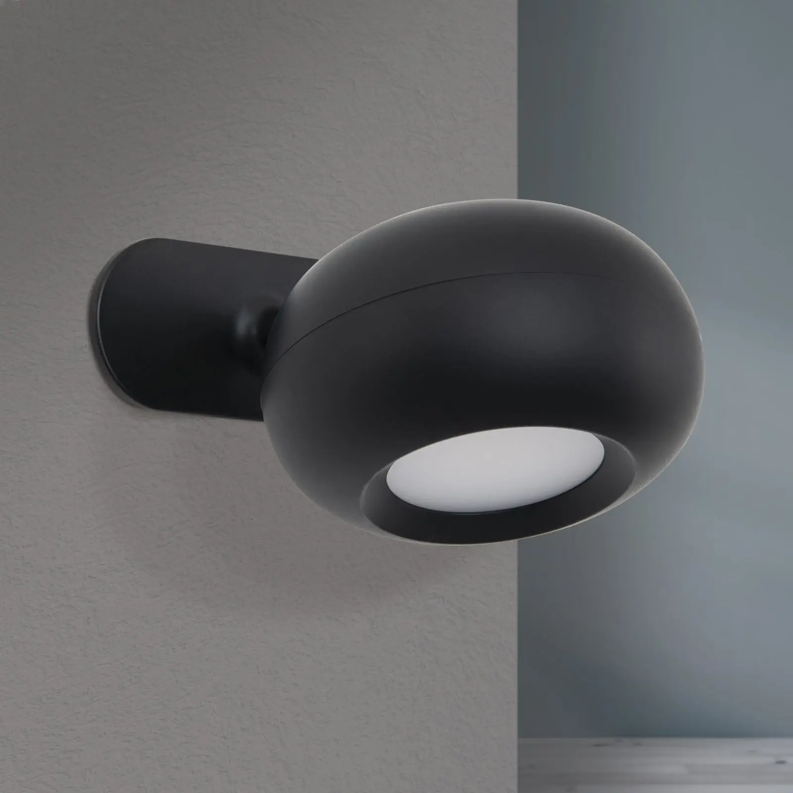 LED punjiva baterijska lampa KERBY, crna - 3