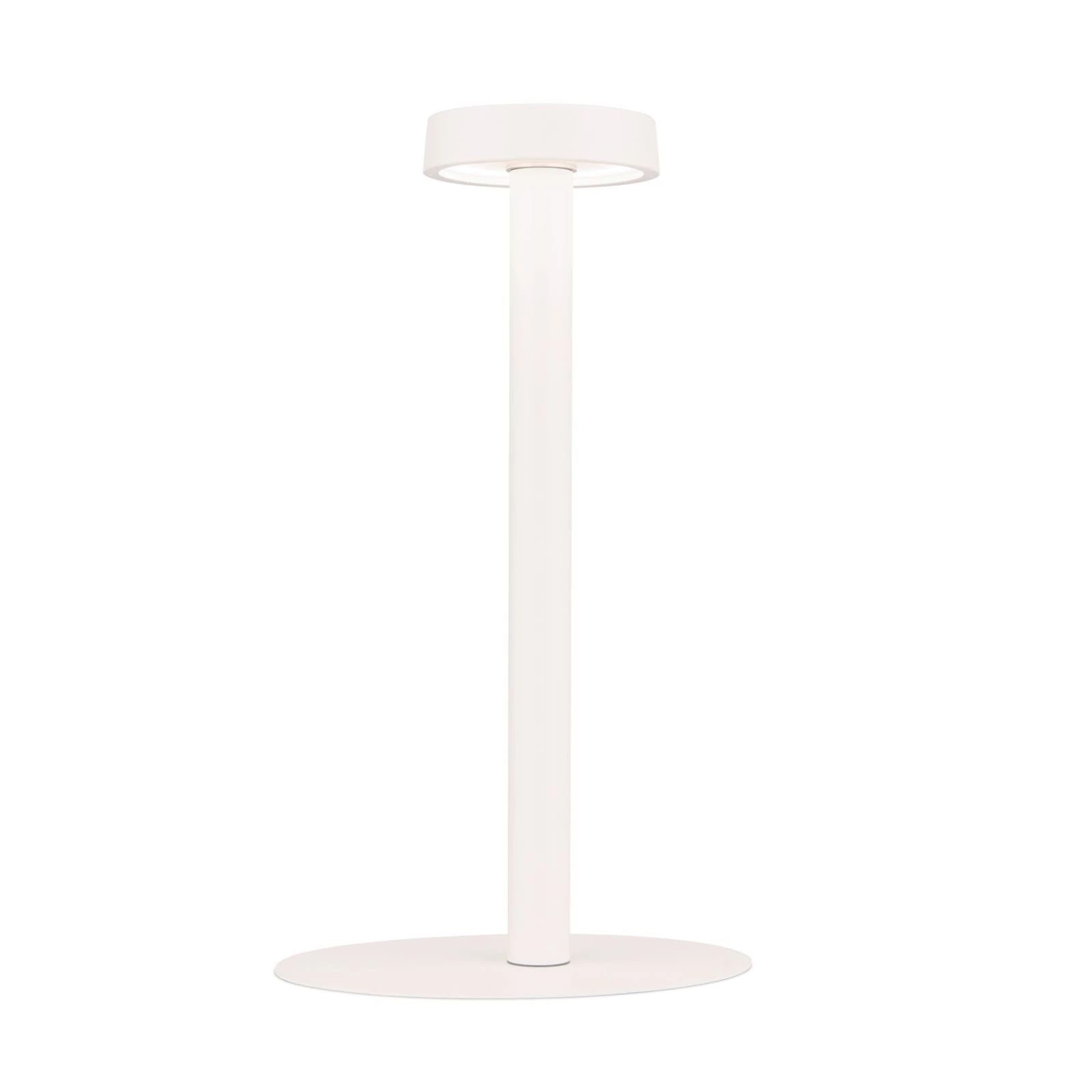 LED punjiva baterijska stona lampa ILLUMI, bela - 4