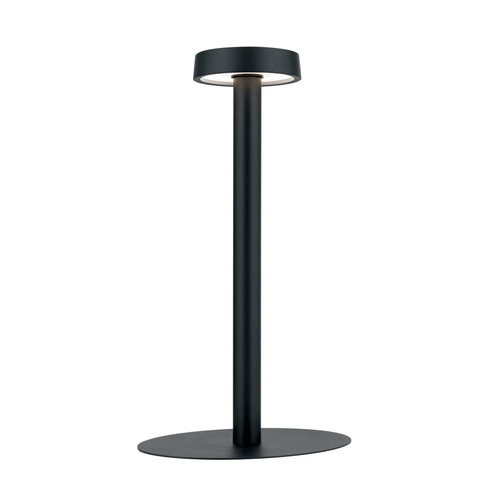 LED punjiva baterijska stona lampa ILLUMI, crna - 4