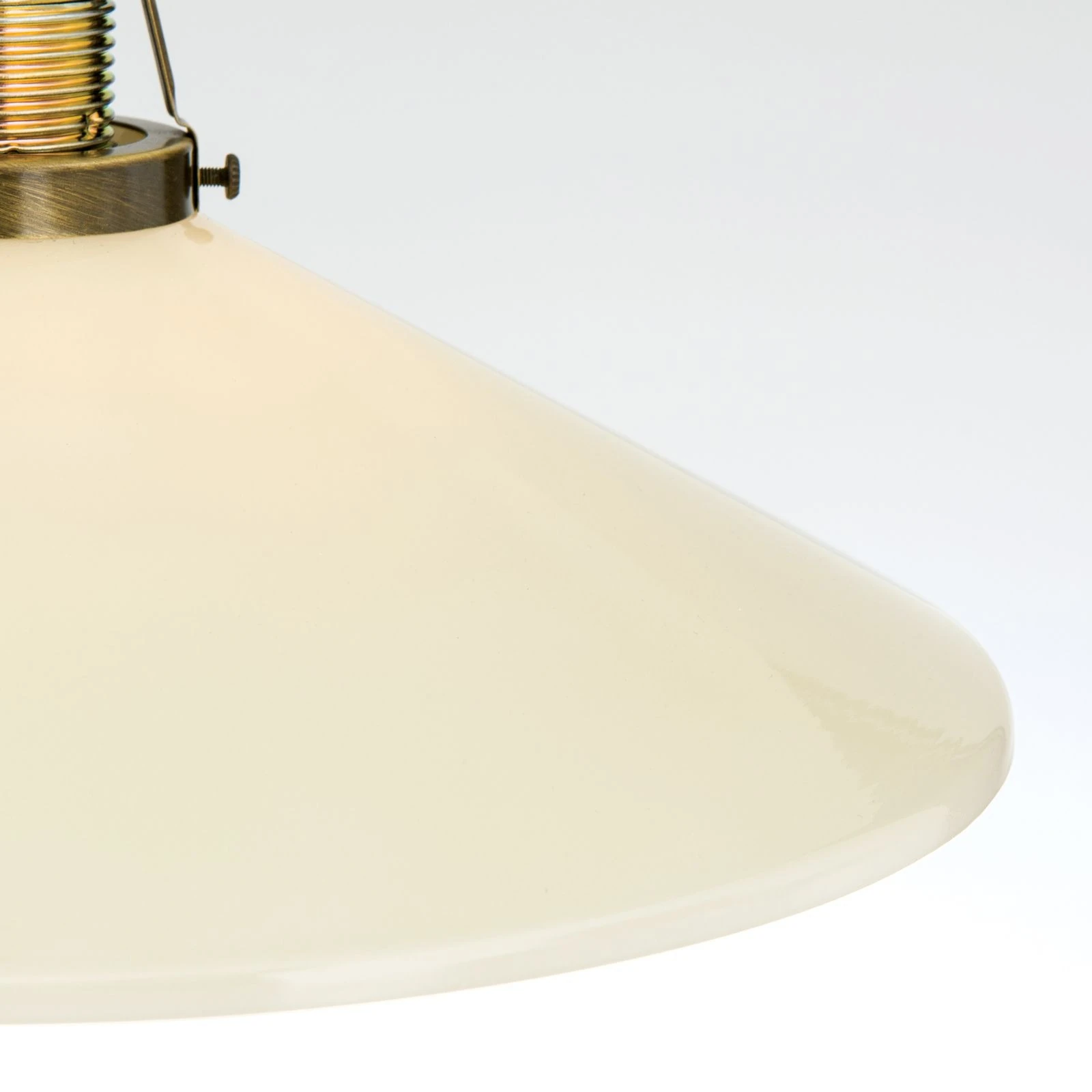 Viseća lampa ARTDESIGN, 1 izvora svetla, antik mesing, šampanj staklo, Ø 30 cm - 5