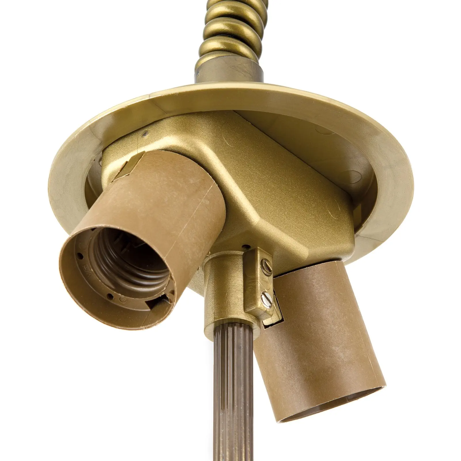 Potezni viseći nosač za tekstilne abažure, patina - 5