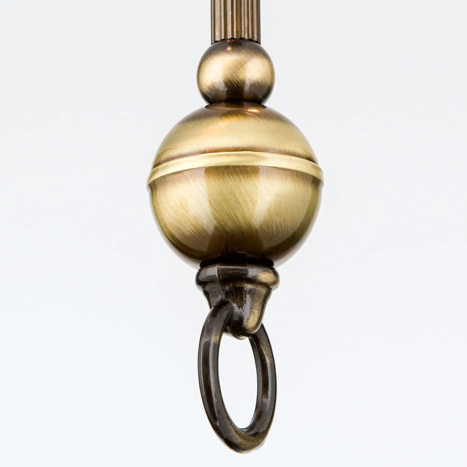 Potezni viseći nosač za tekstilne abažure, patina - 6