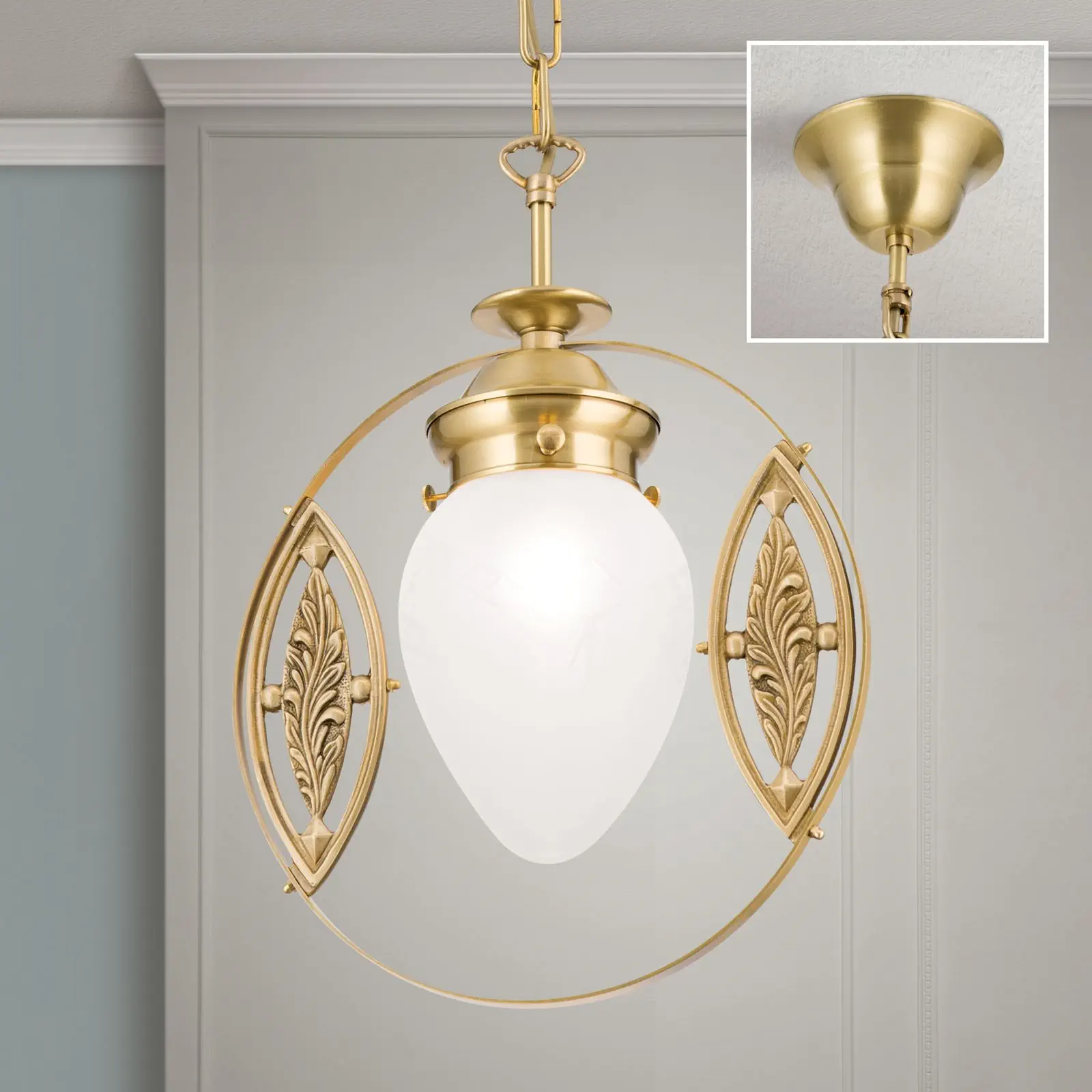 Viseća lampa BUDAPEST, bronza - 2