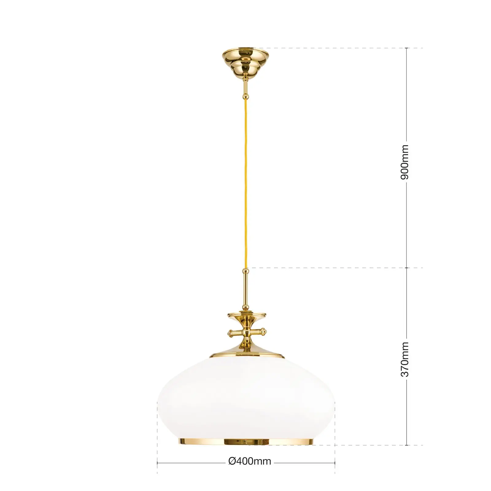 Viseća lampa EMPIRE, zlato, 40cm - 7