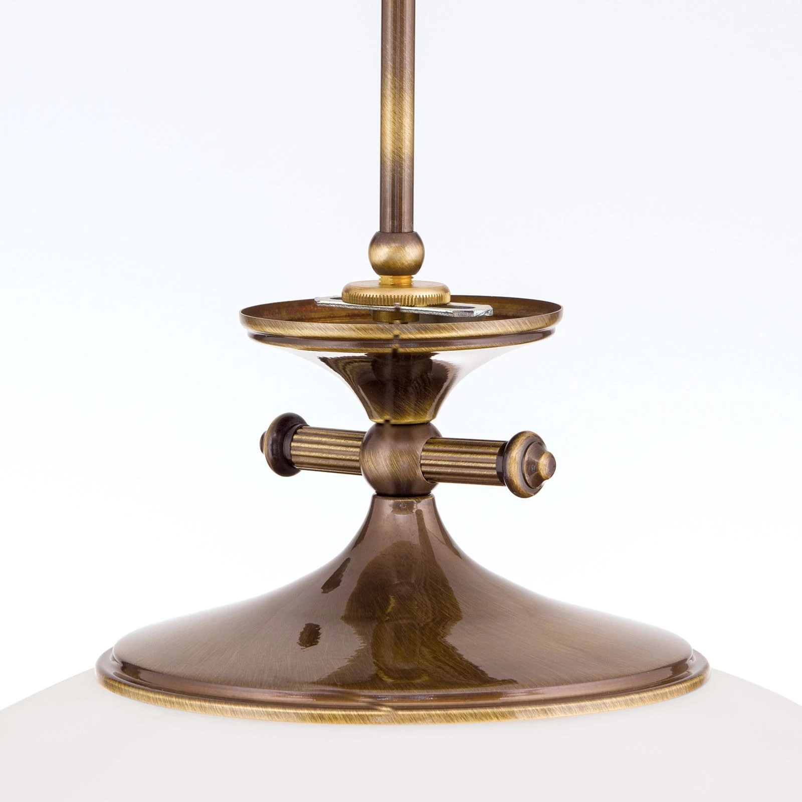 Viseća lampa EMPIRE, antik mesing završna obrada, 40cm - 5