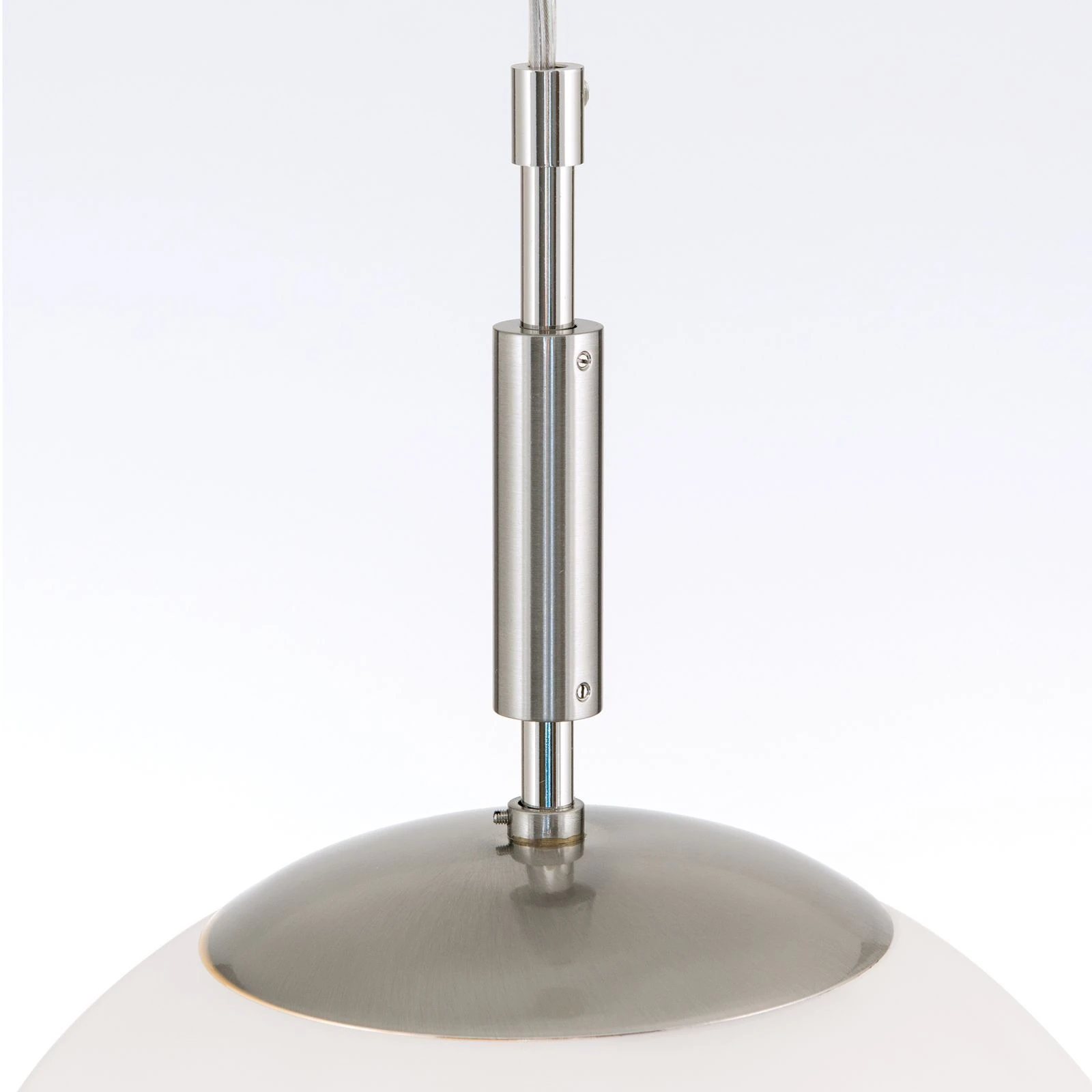 Viseća lampa ARTDESIGN sa staklenom kuglom, satin hrom, Ø 25 cm - 5