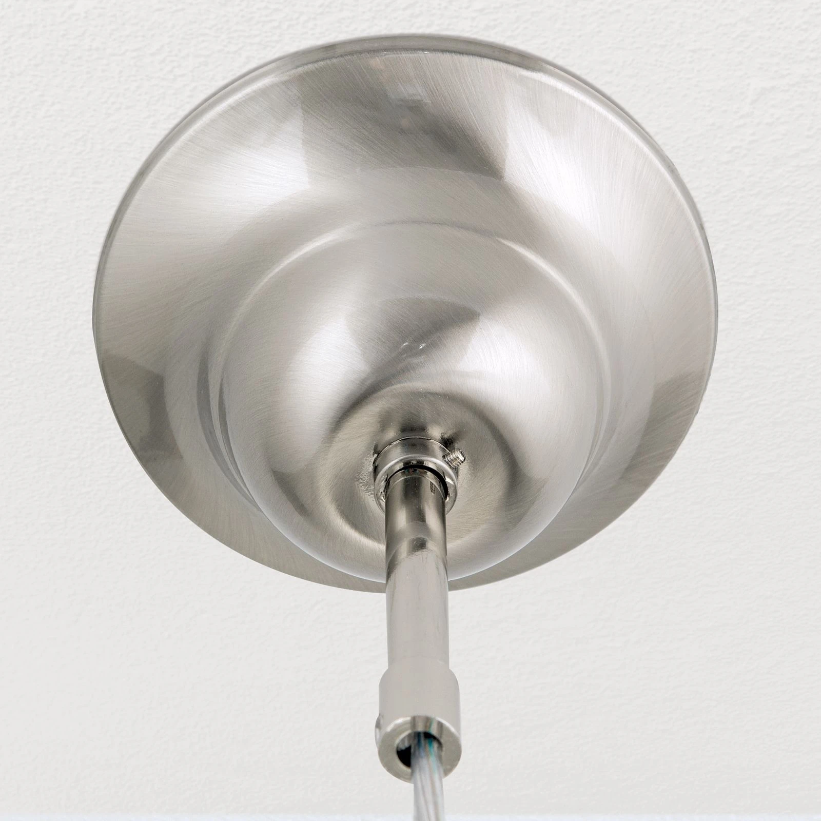 Viseća lampa ARTDESIGN sa staklenom kuglom, satin hrom, Ø 25 cm - 6