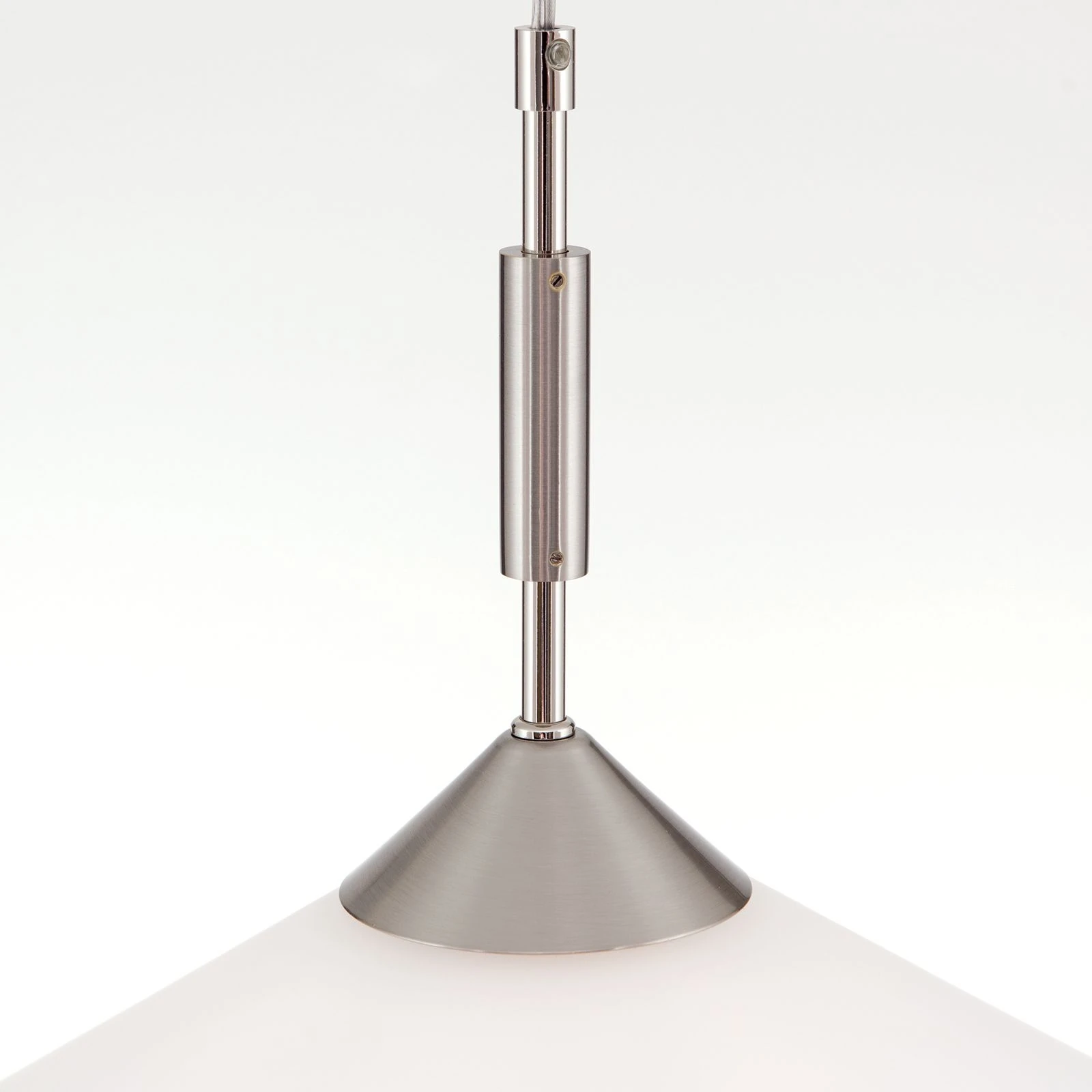 Viseća lampa ARTDESIGN, 1 izvora svetla, satin hrom, opalno staklo, Ø 40 cm - 5