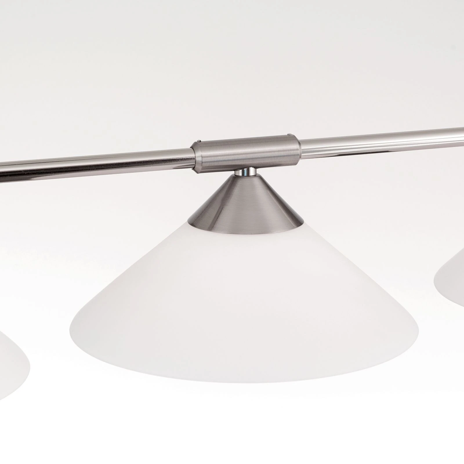 Viseća lampa ARTDESIGN, 3 izvora svetla, satin hrom, opalno staklo - 6