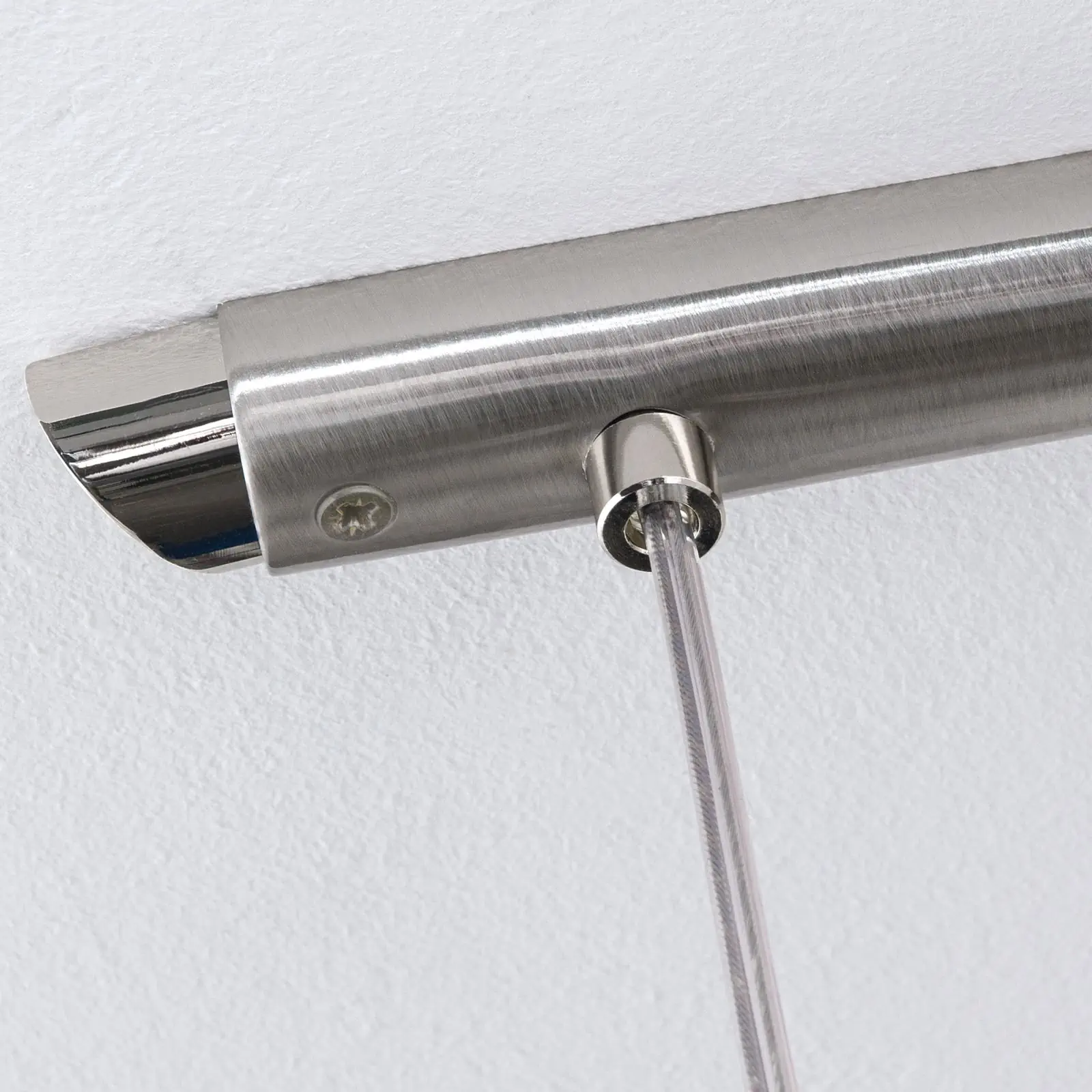 Viseća lampa SPOT EXCLUSIVE, 3  izvora svetla, saten, sa prozirnim mat staklom - 6