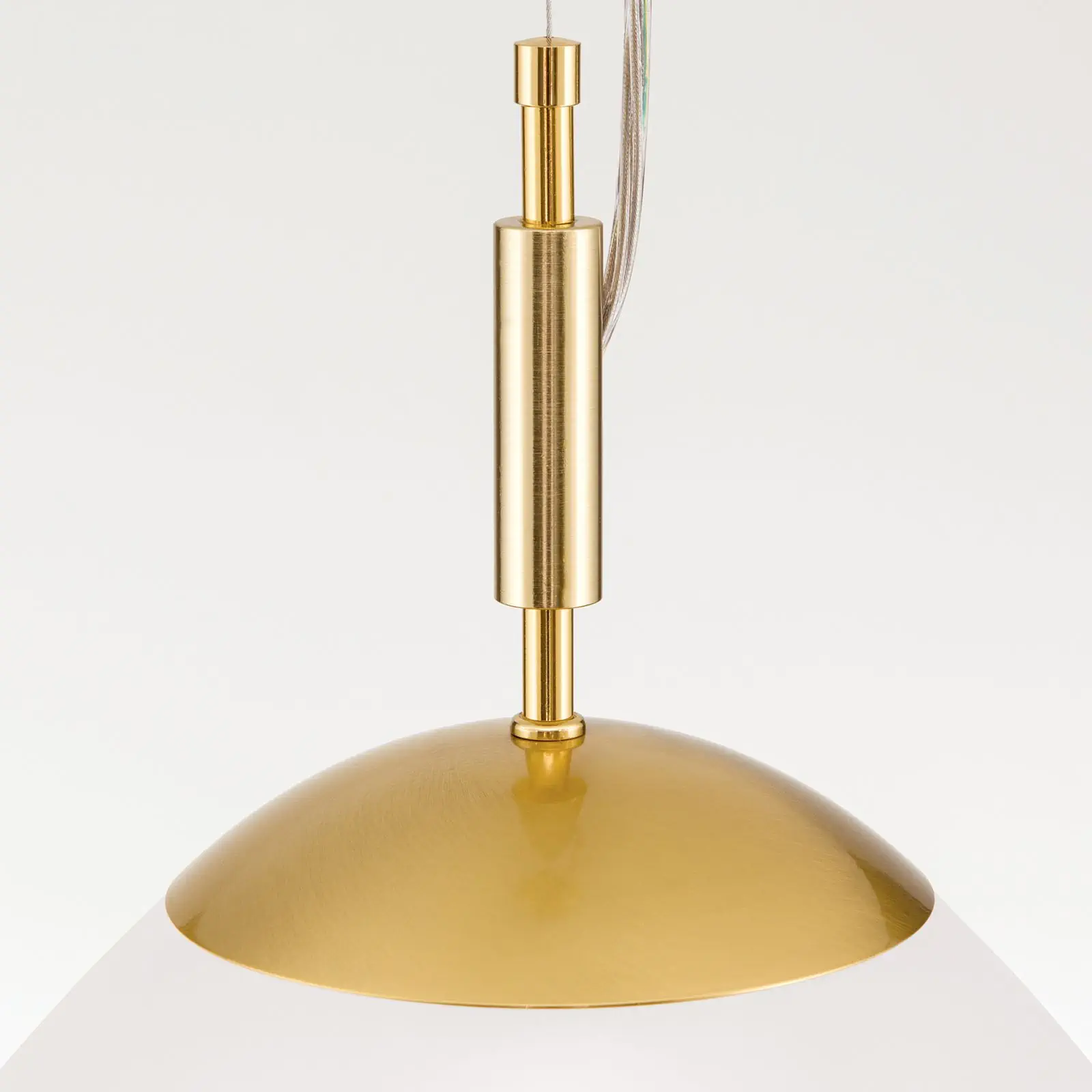 Viseća lampa OPALDESIGN, mat zlatna, 40 cm - 5