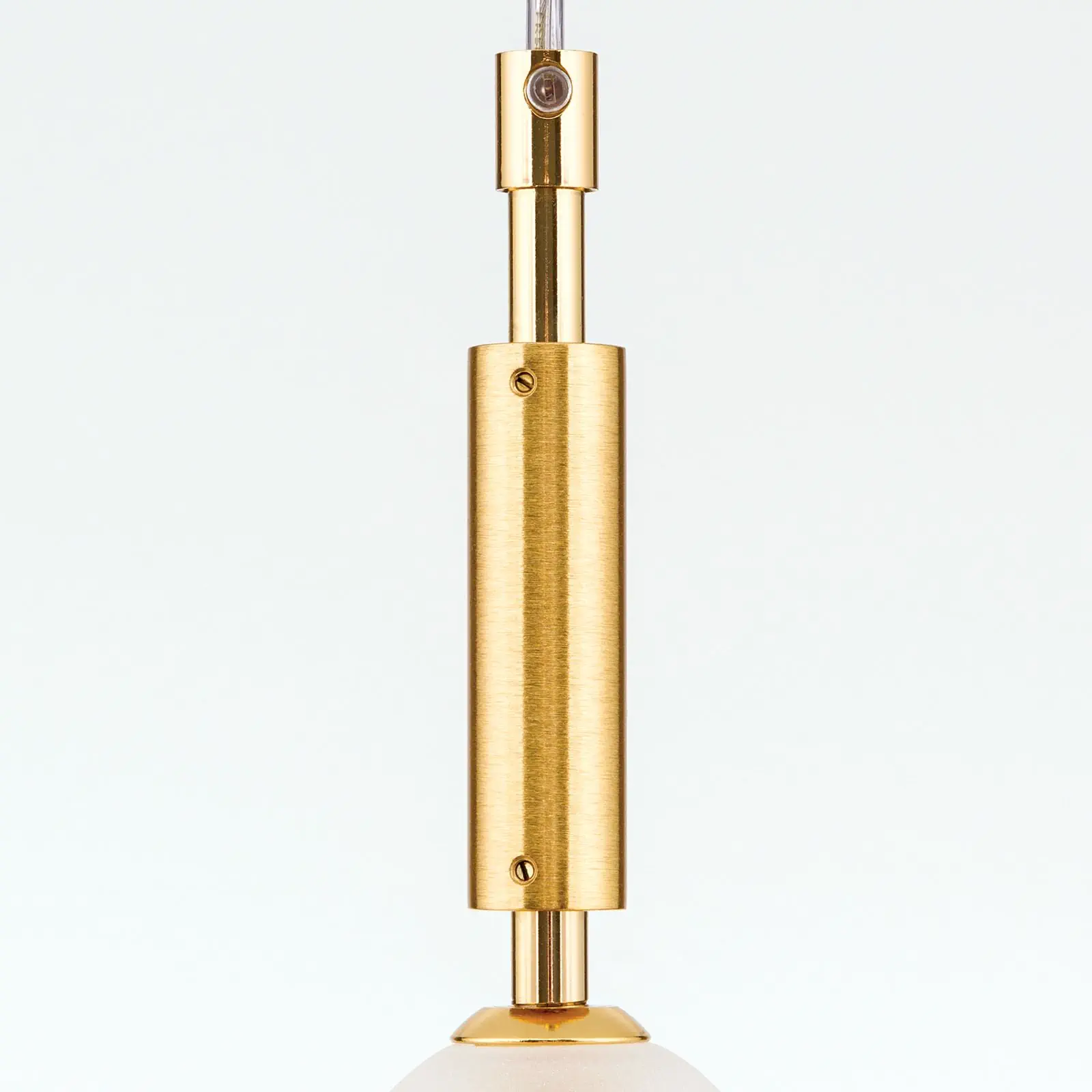 Viseća lampa OPALDESIGN, mat zlatna, 10 cm - 5