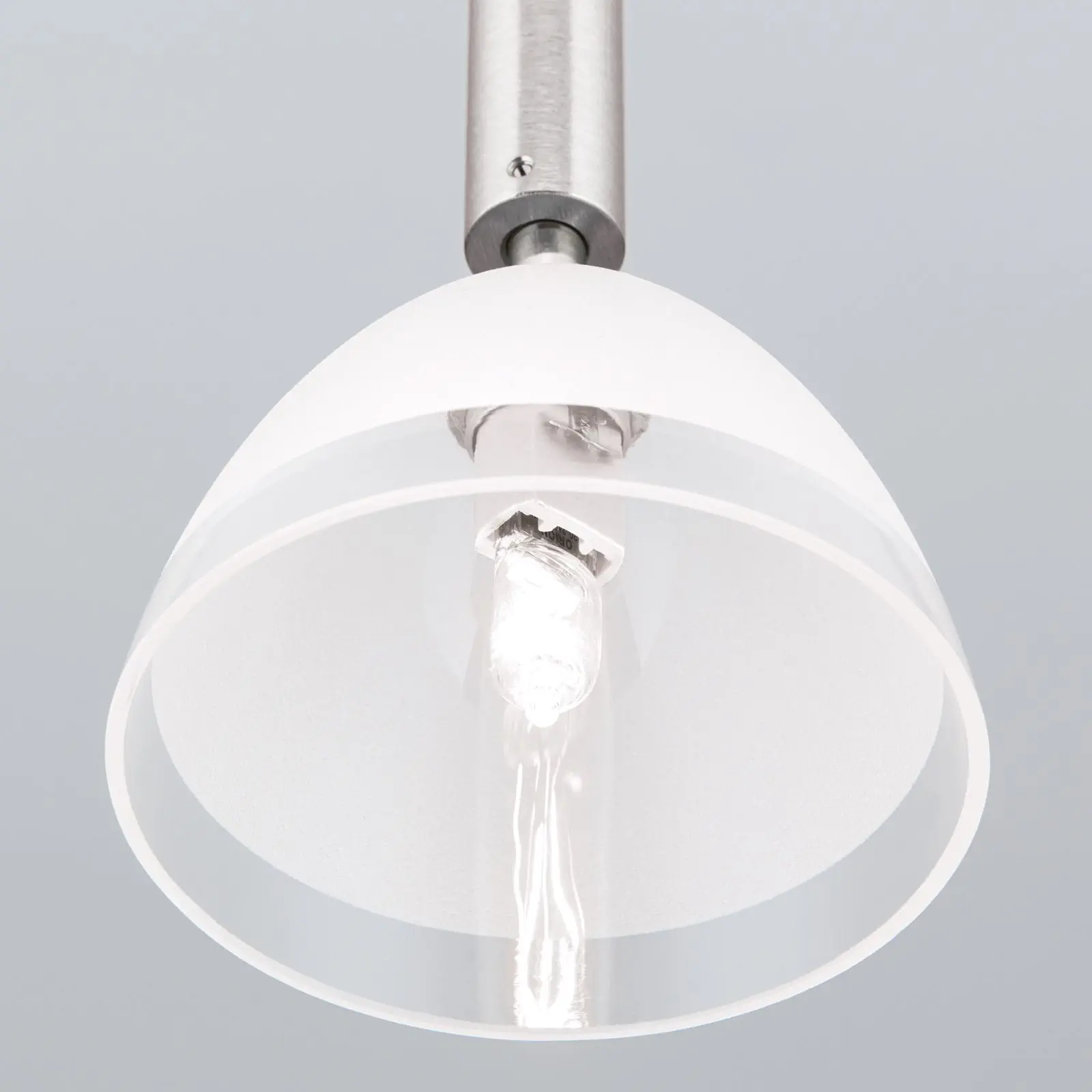 OPALDESIGN pojedinačna viseća lampa, 10 cm, satin hrom završna obrada - 6