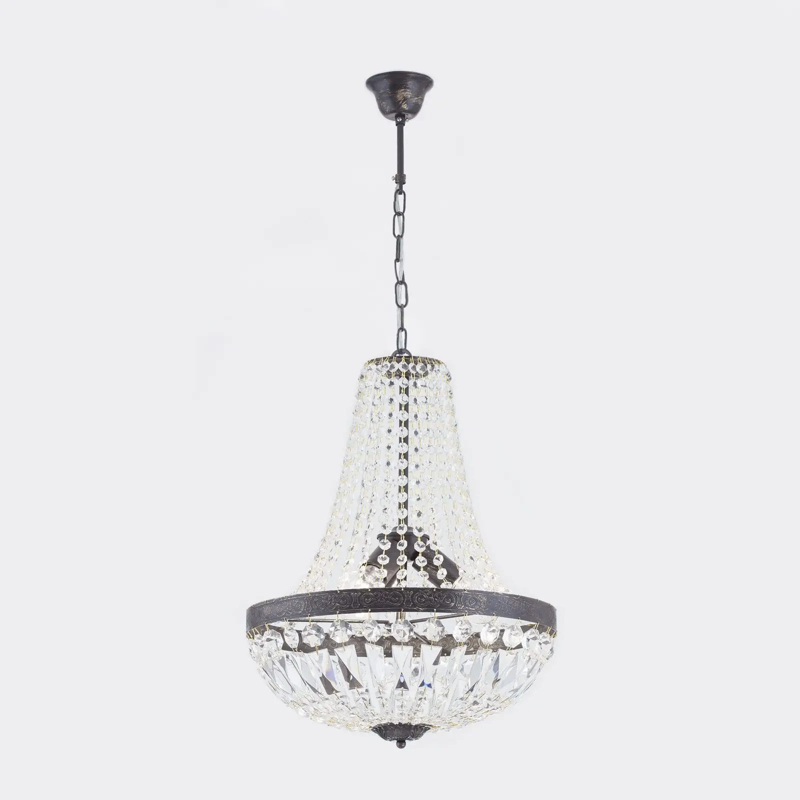 Luster ARILA, 3 izvora svetla, antik - 6