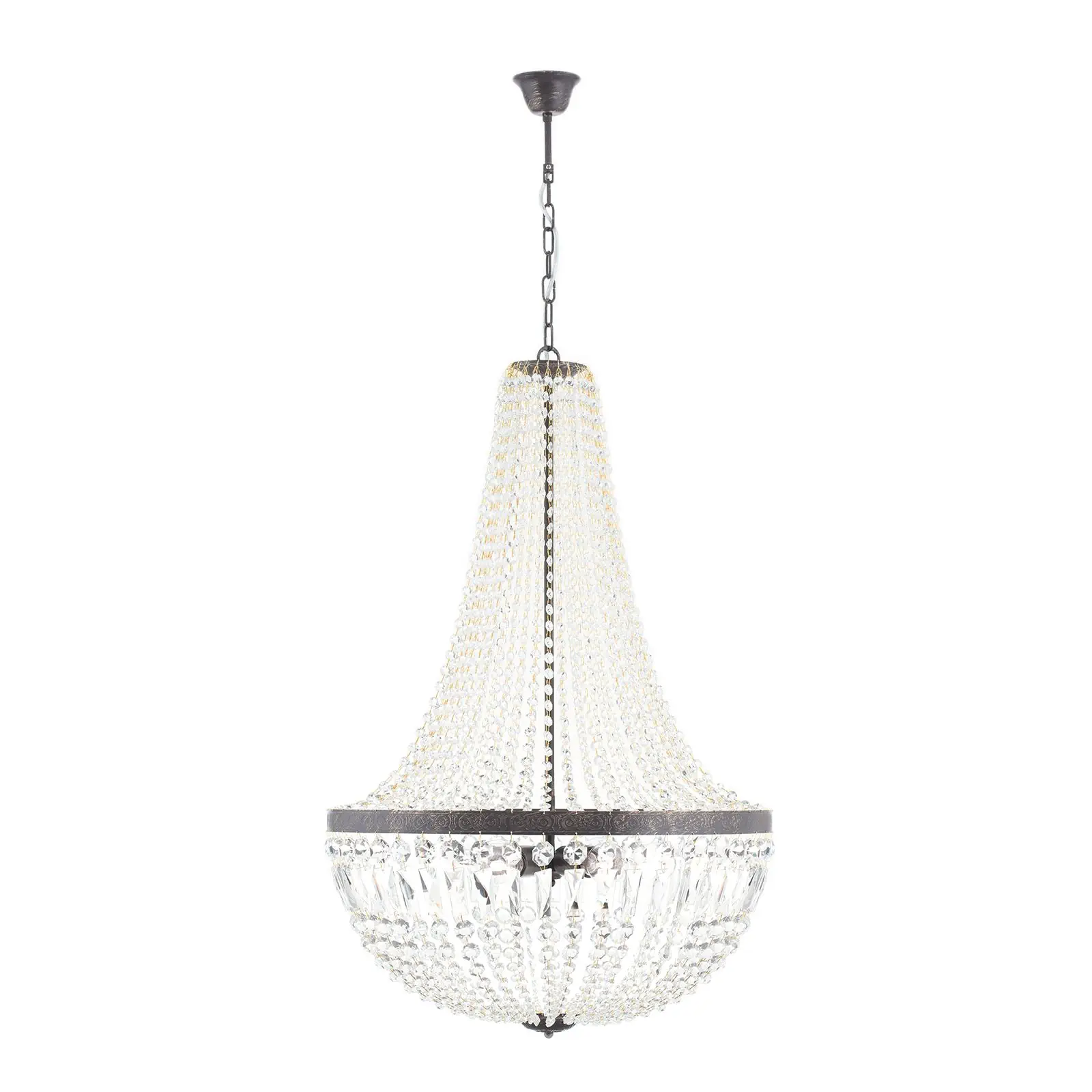 Luster ARILA, 6 izvora svetla, antik - 10