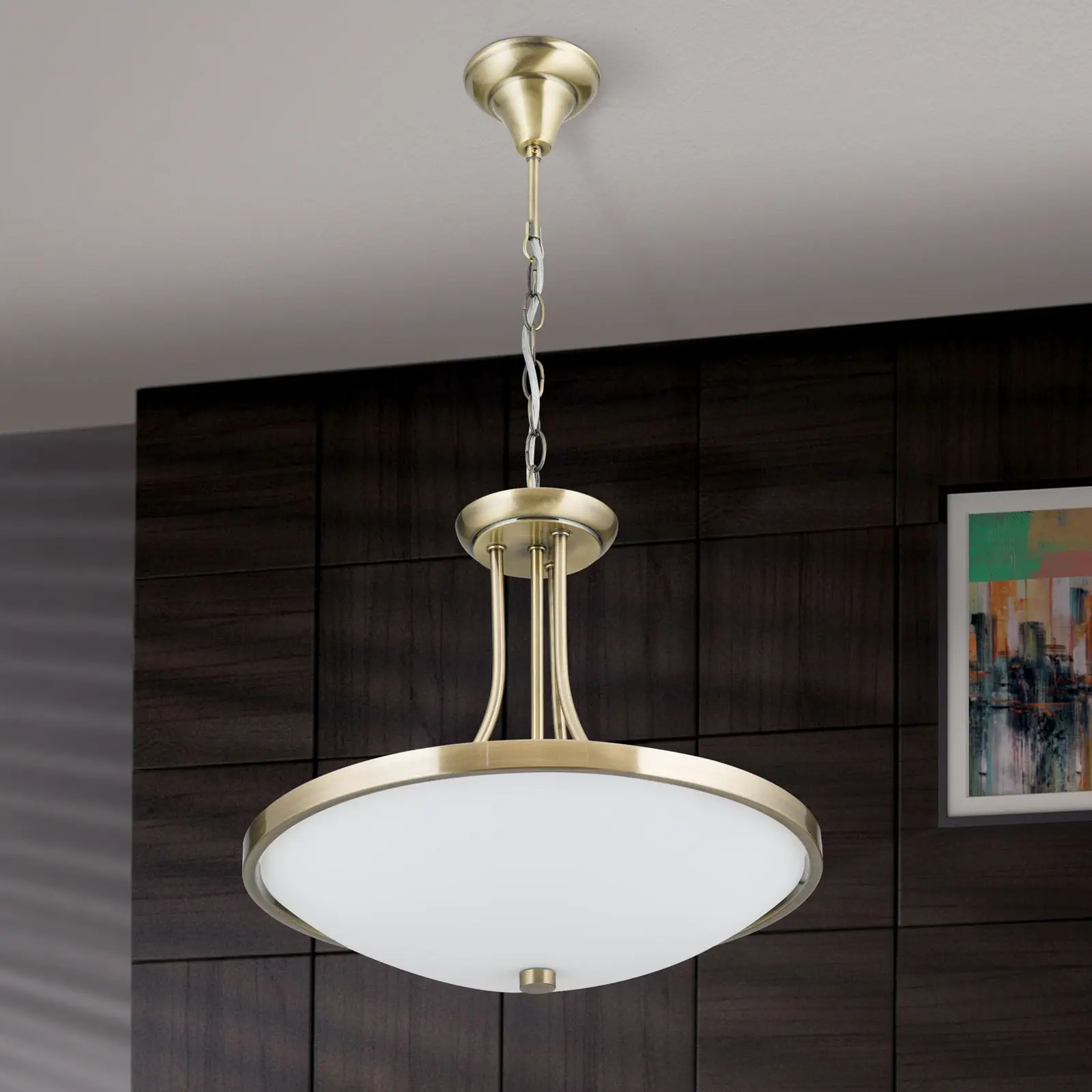 Viseća lampa AIDA, patina, 40cm - 3