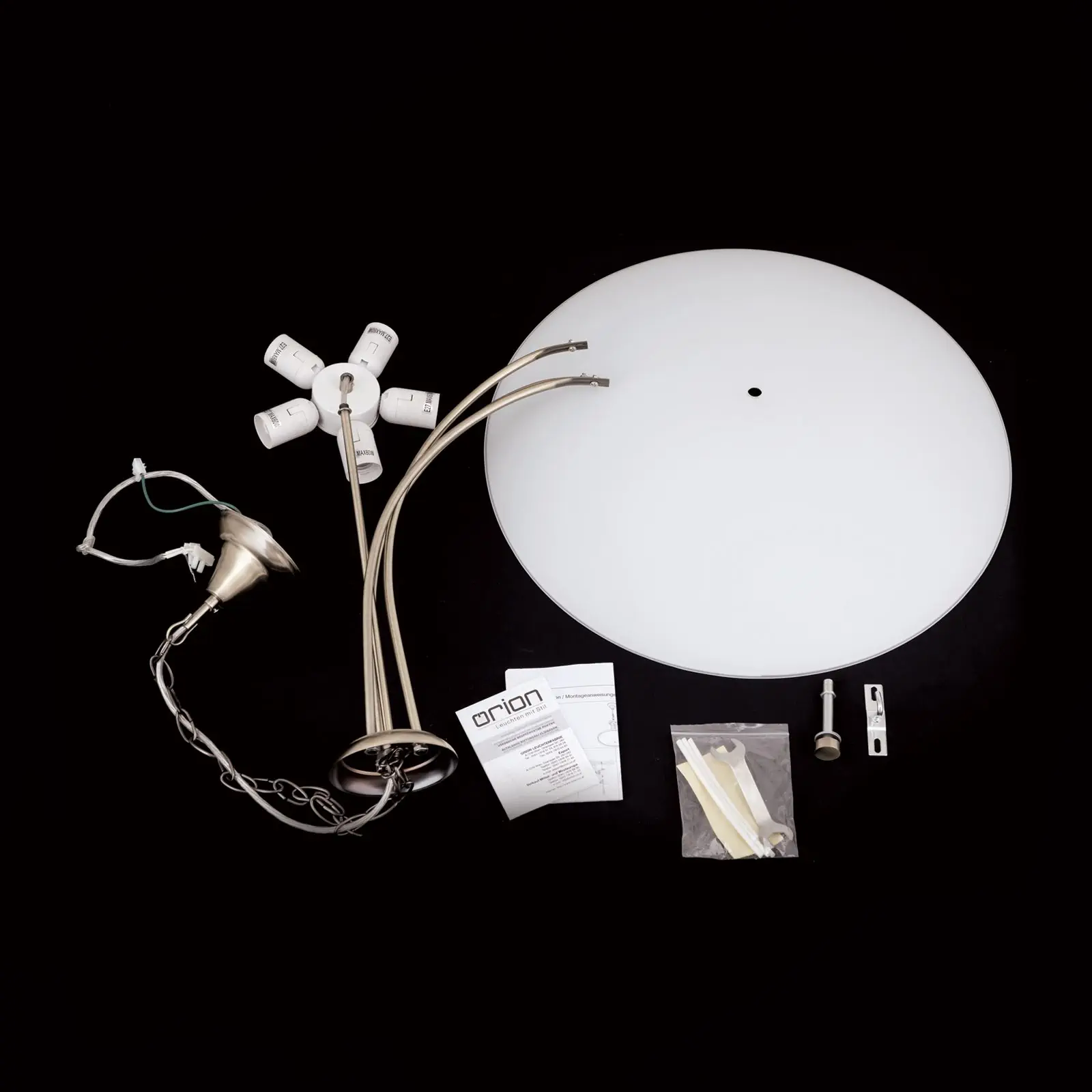 Viseća lampa AIDA, patina, 57cm - 9