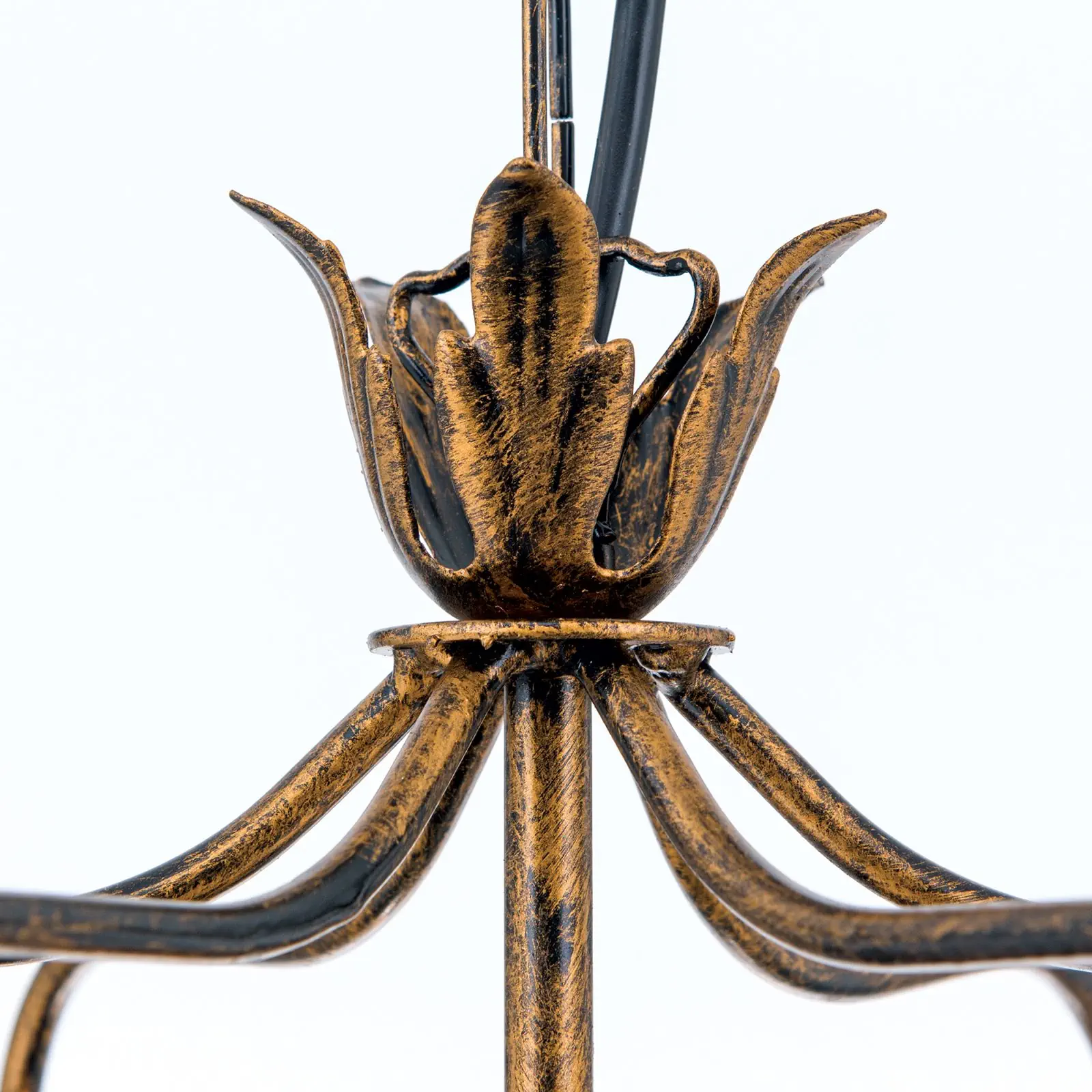 Viseća lampa MANTO, 1 izvor svetla, antik zlato - 5