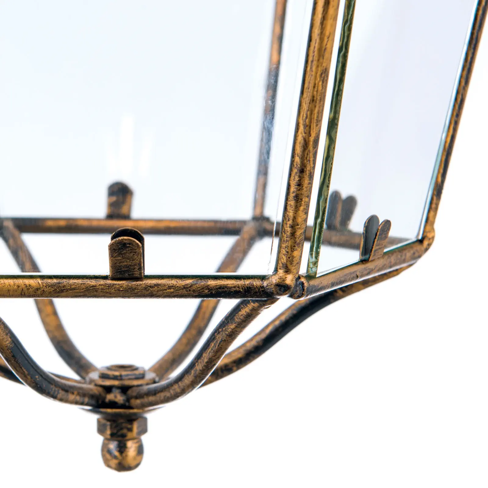 Viseća lampa MANTO, 1 izvor svetla, antik zlato - 6