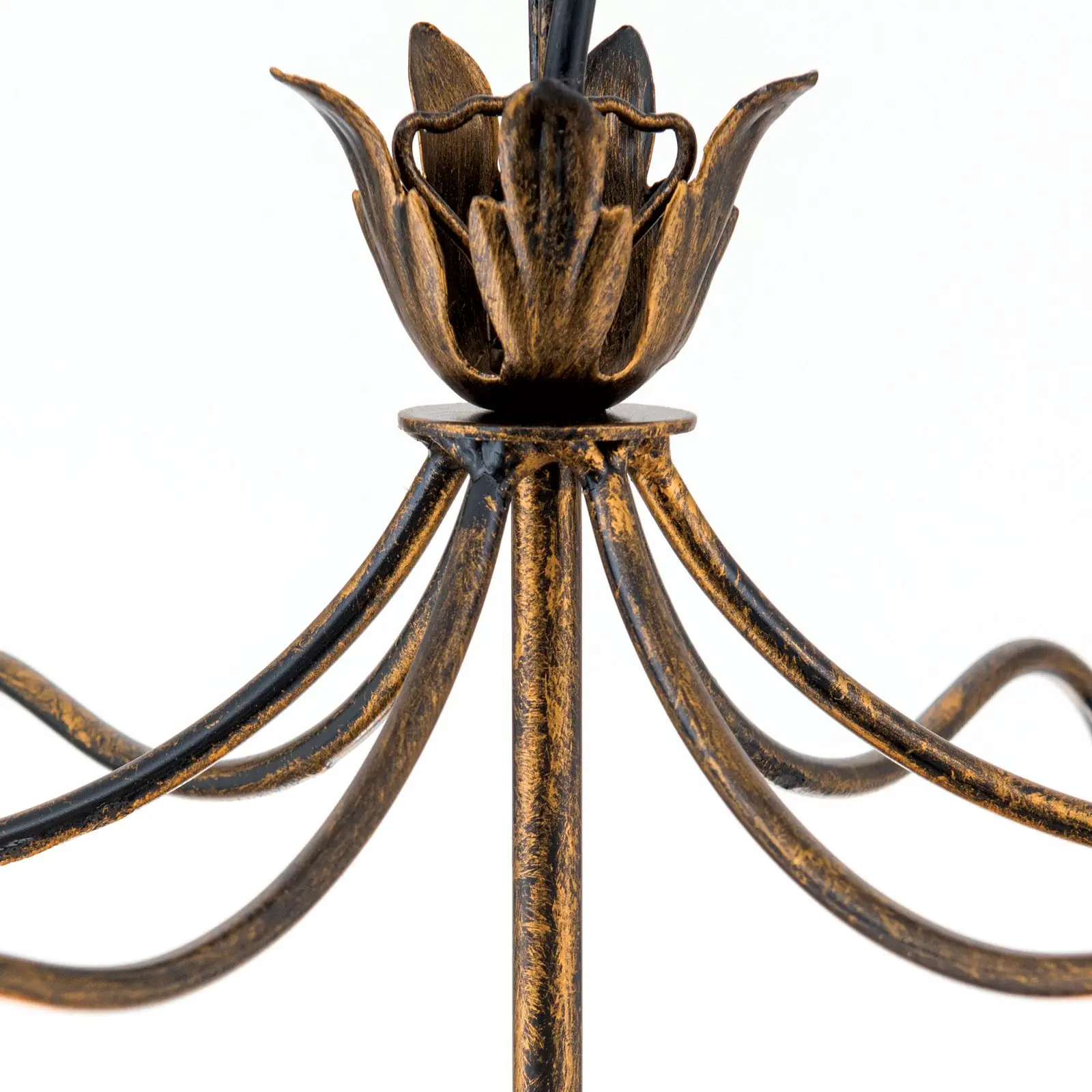 Viseća lampa MANTO, 3 izvora svetla, antik zlato - 6