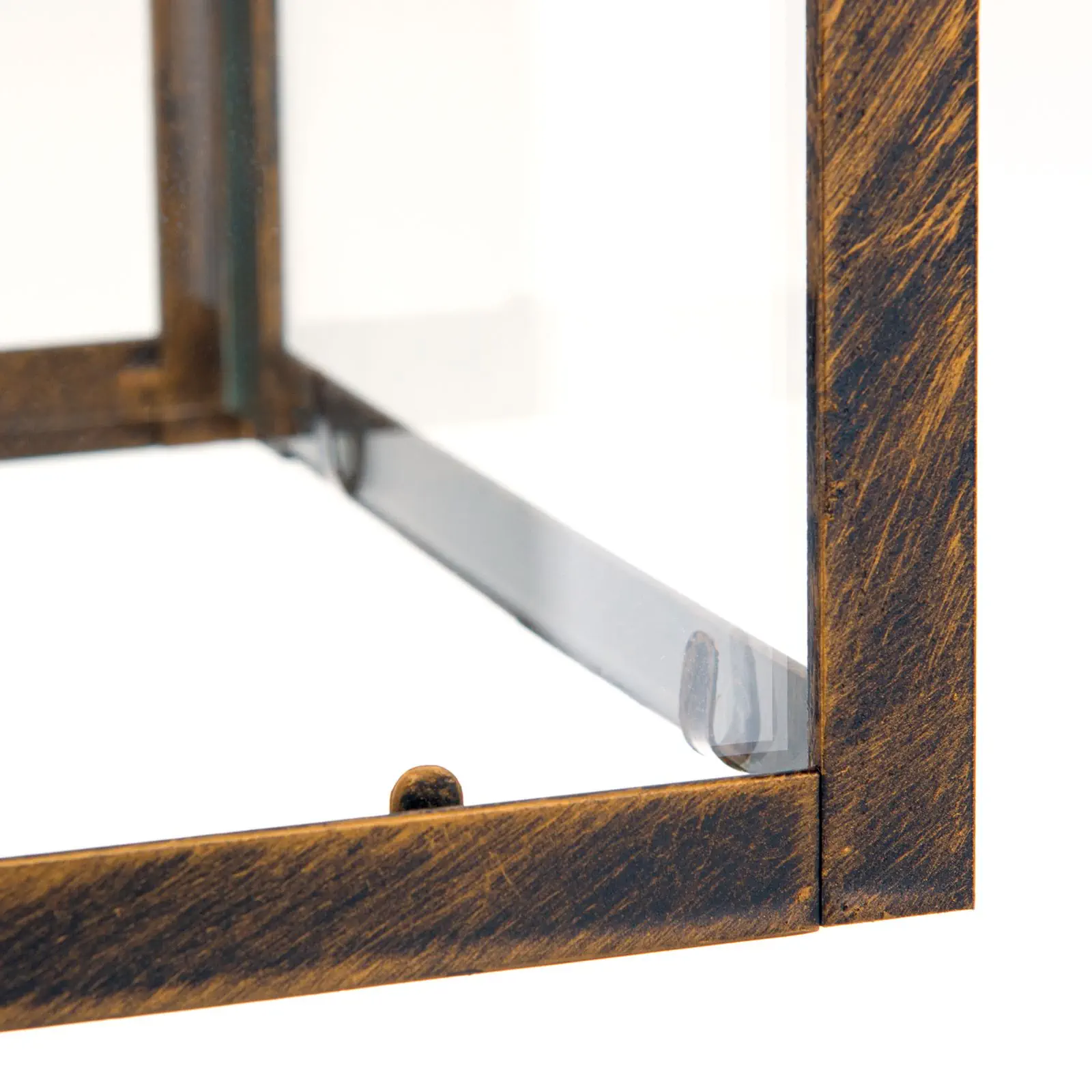 Viseća lampa FRANCO, 1 izvor svetla, antik zlatna - 6