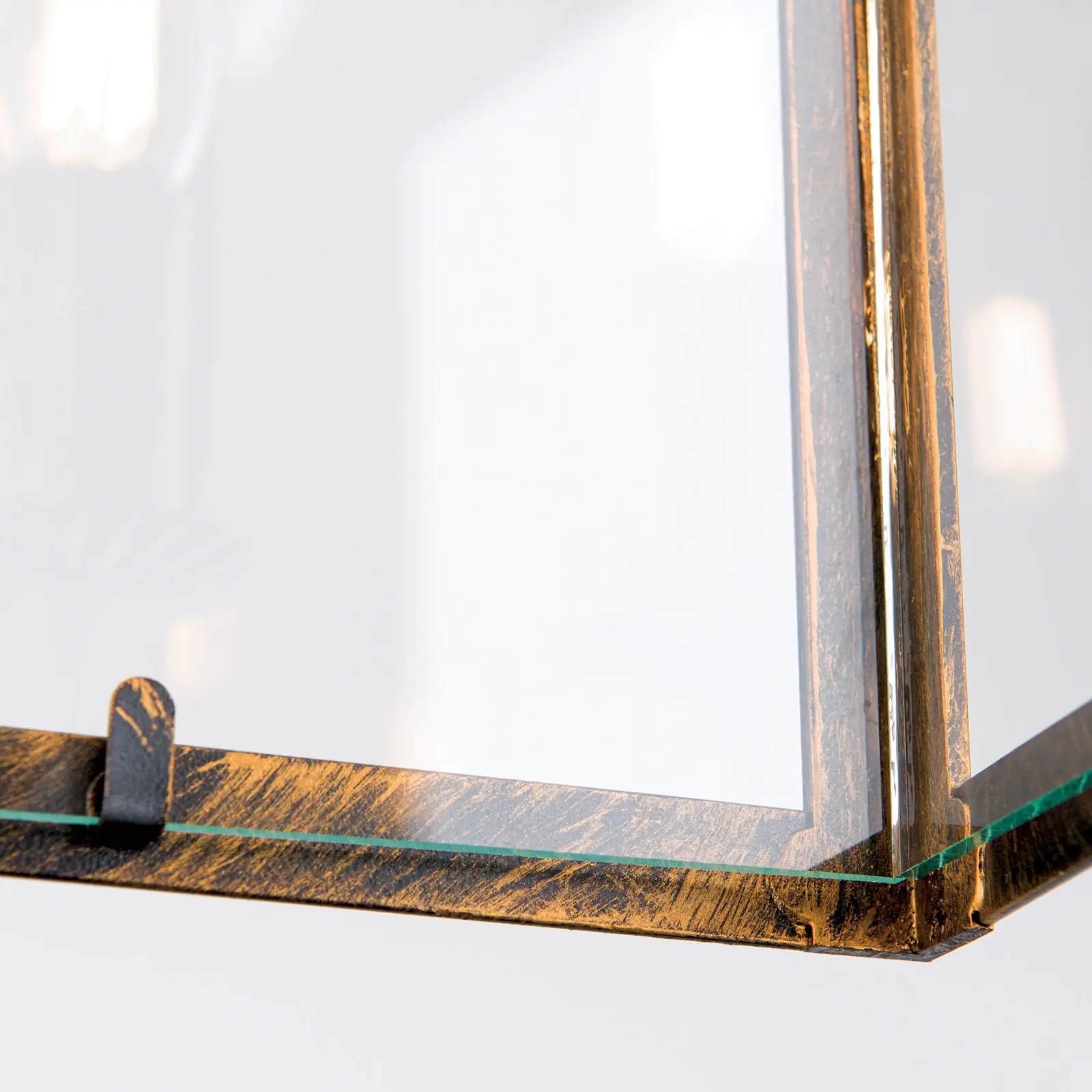 Viseća lampa FRANCO, 4 izvora svetla, antik zlatna - 5