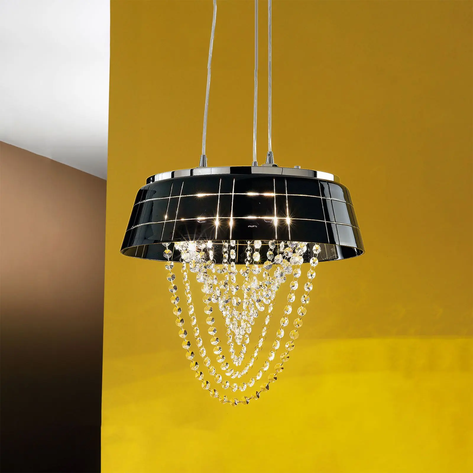 Viseća lampa MALTA, crna - 1