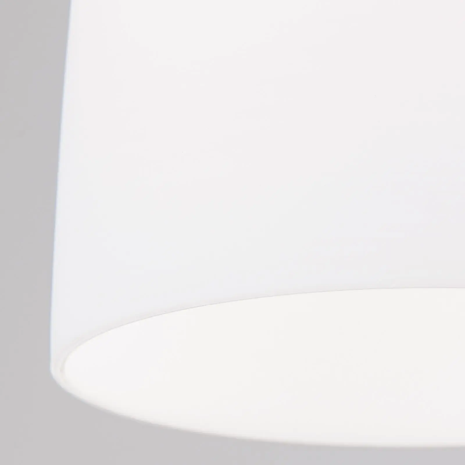 Viseća lampa CONE, saten završna obrada, sa alaska staklom, 15cm - 6