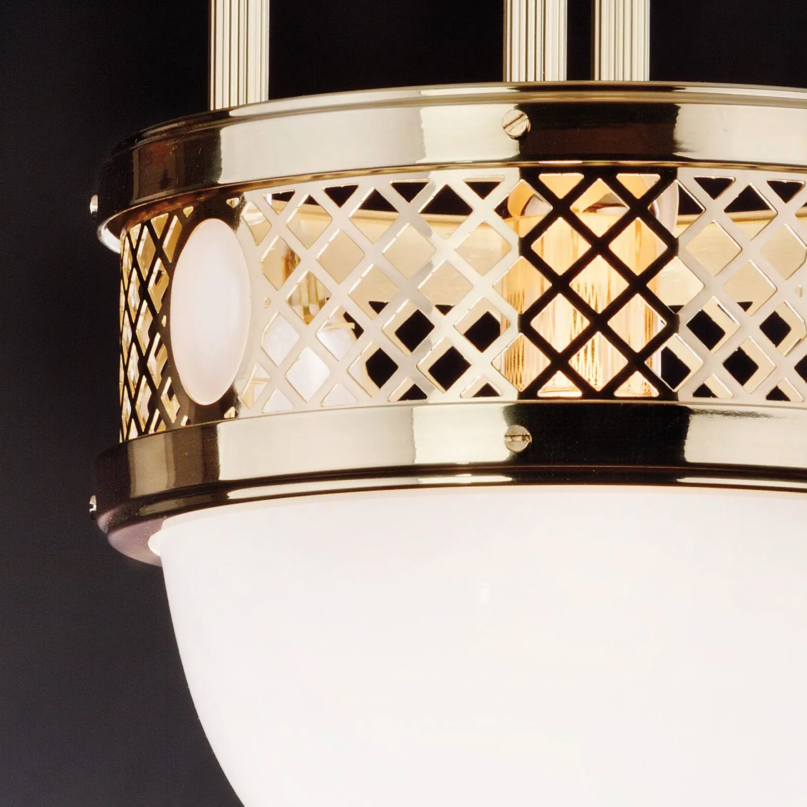 Viseća lampa ALT WIEN, sjajni mesing, 29cm - 2