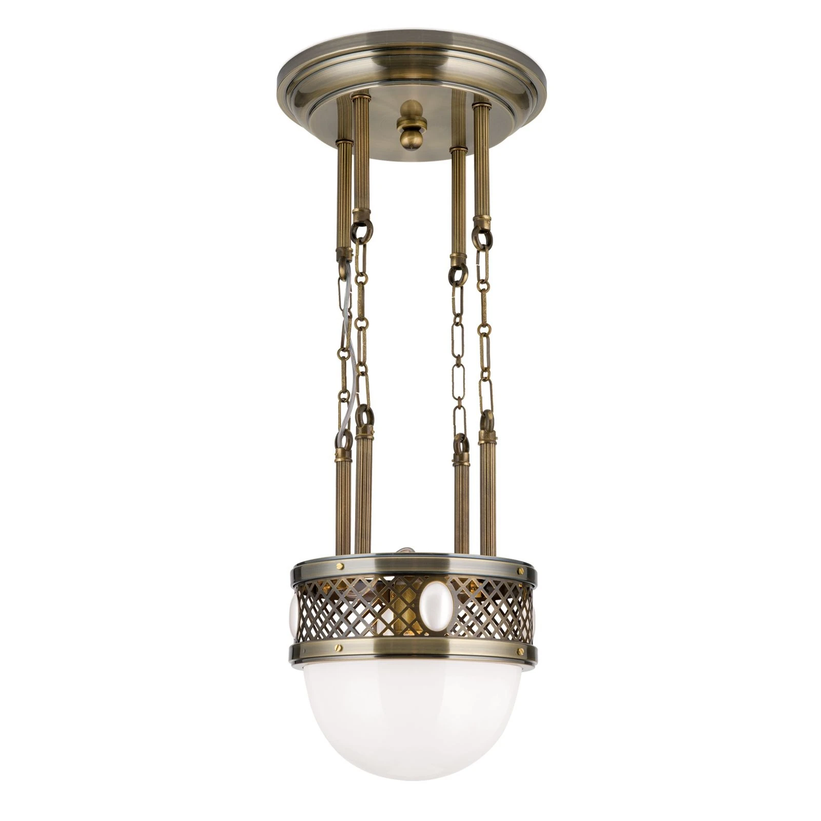 Viseća lampa Alt Wien, antik mesing, 29 cm - 4
