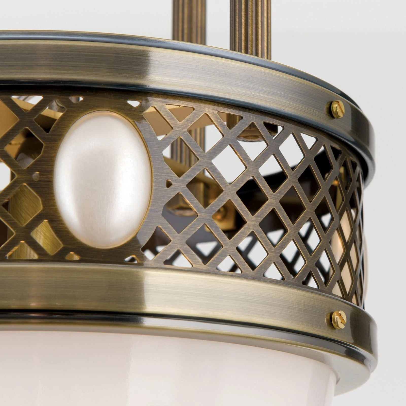 Viseća lampa Alt Wien, antik mesing, 29 cm - 5