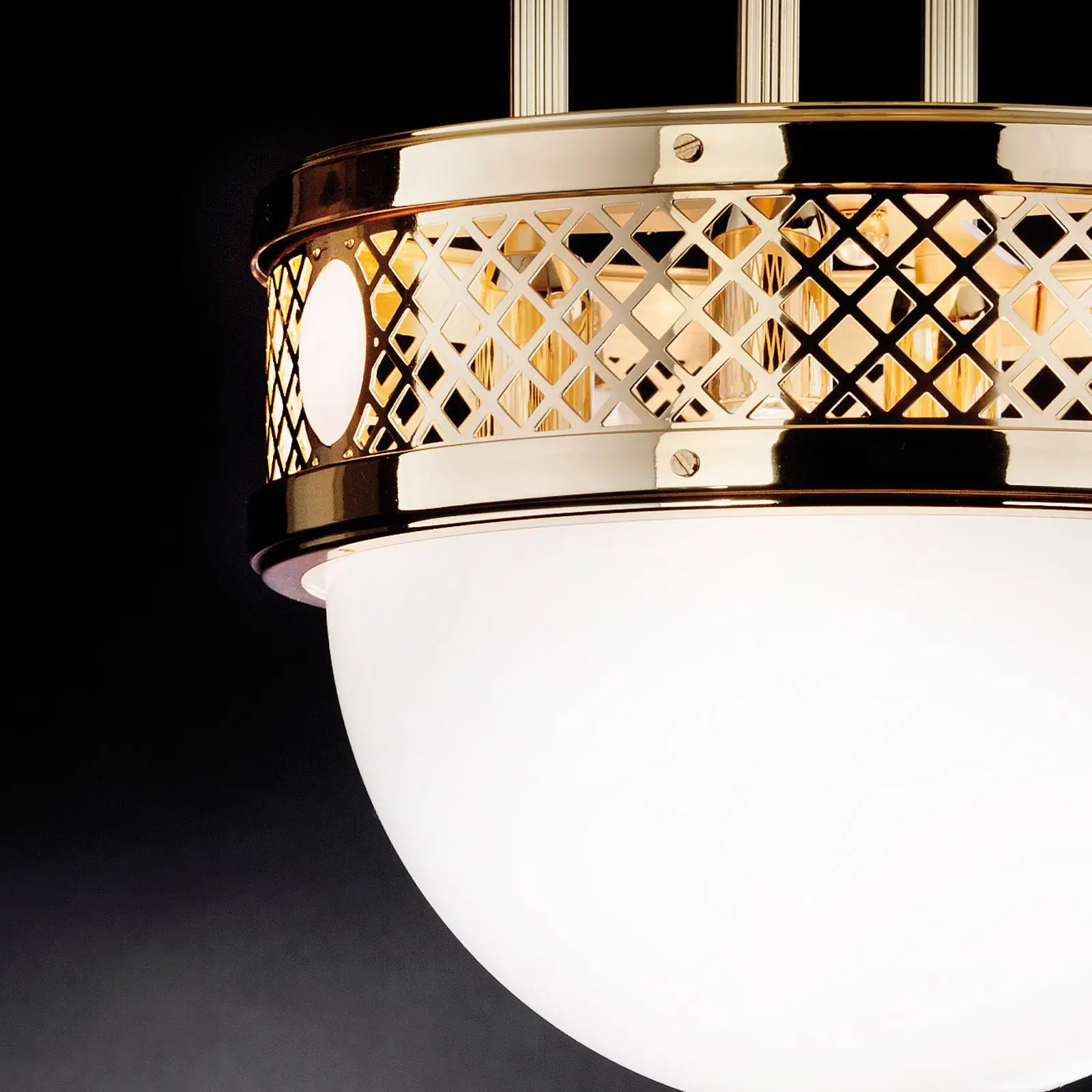 Viseća lampa ALT WIEN, sjajni mesing, 32cm - 2